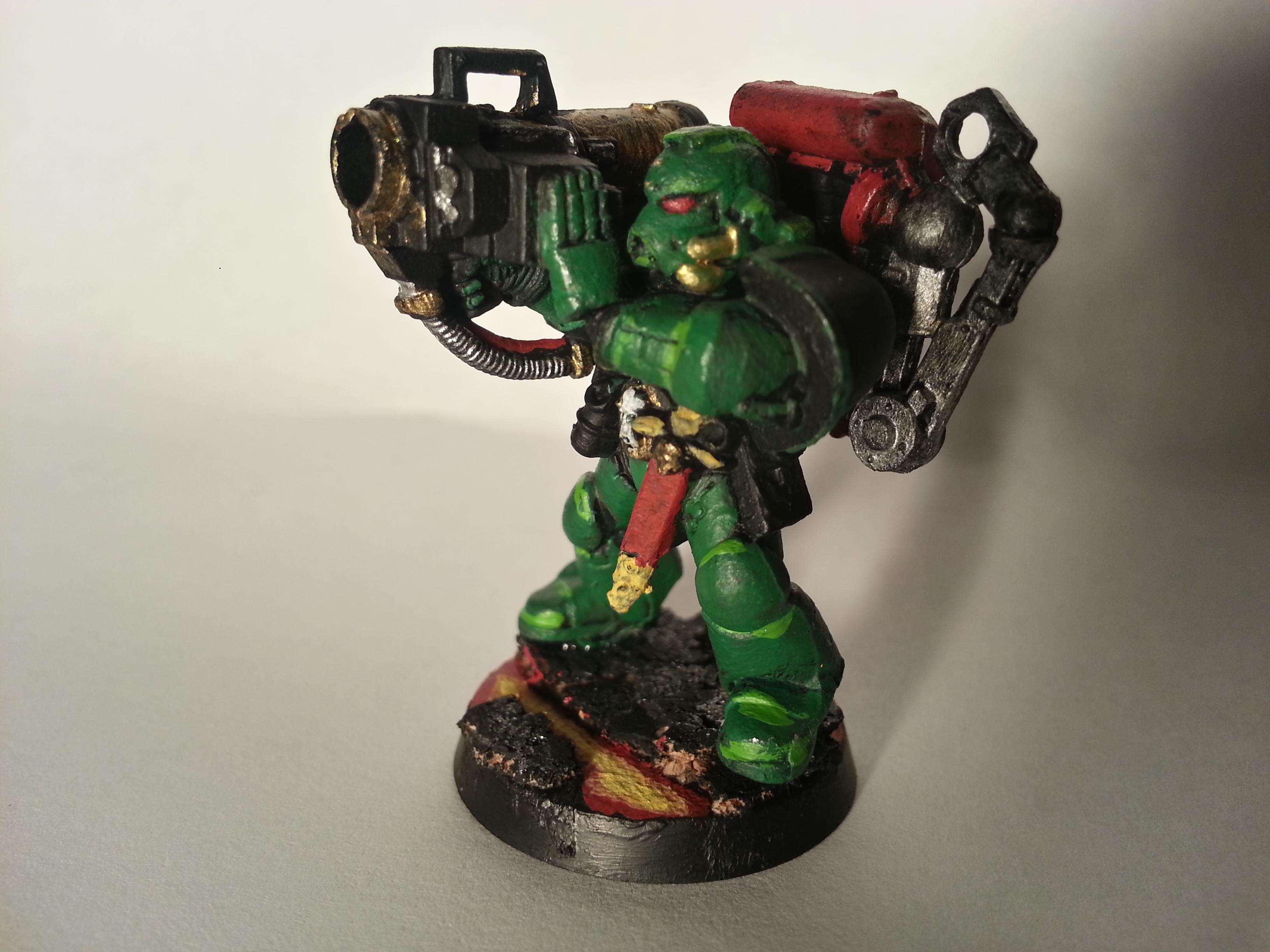 Missile Launcher, Space Marines, Tactical