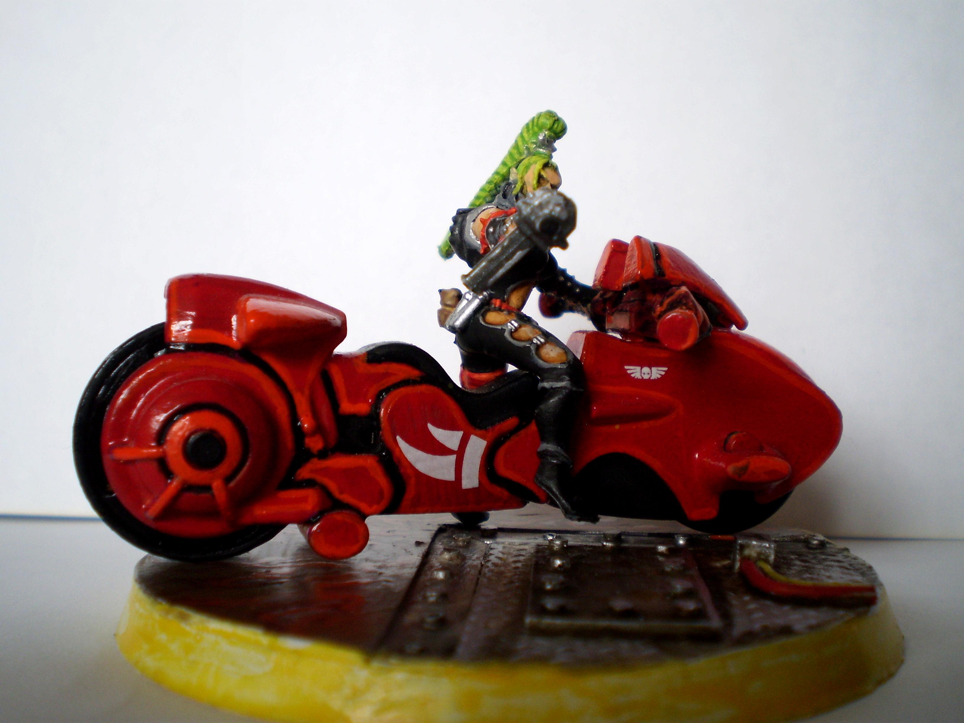 Bad Ass, Bike, Biker Chick, Necropocalypse