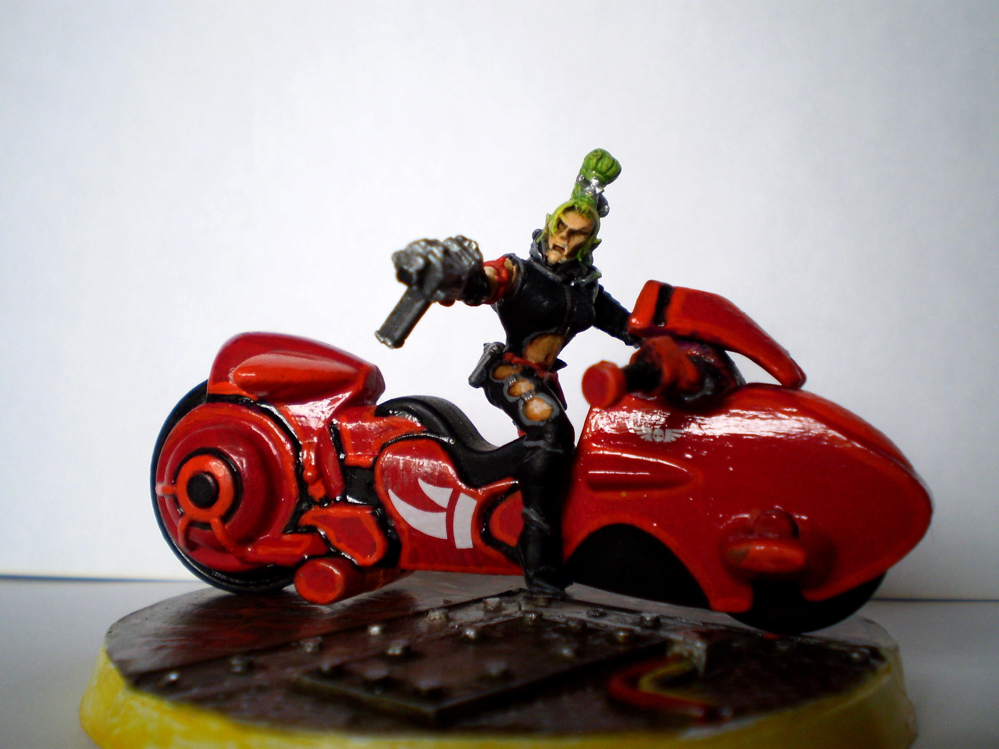 Bad Ass, Bike, Biker Chick, Necropocalypse