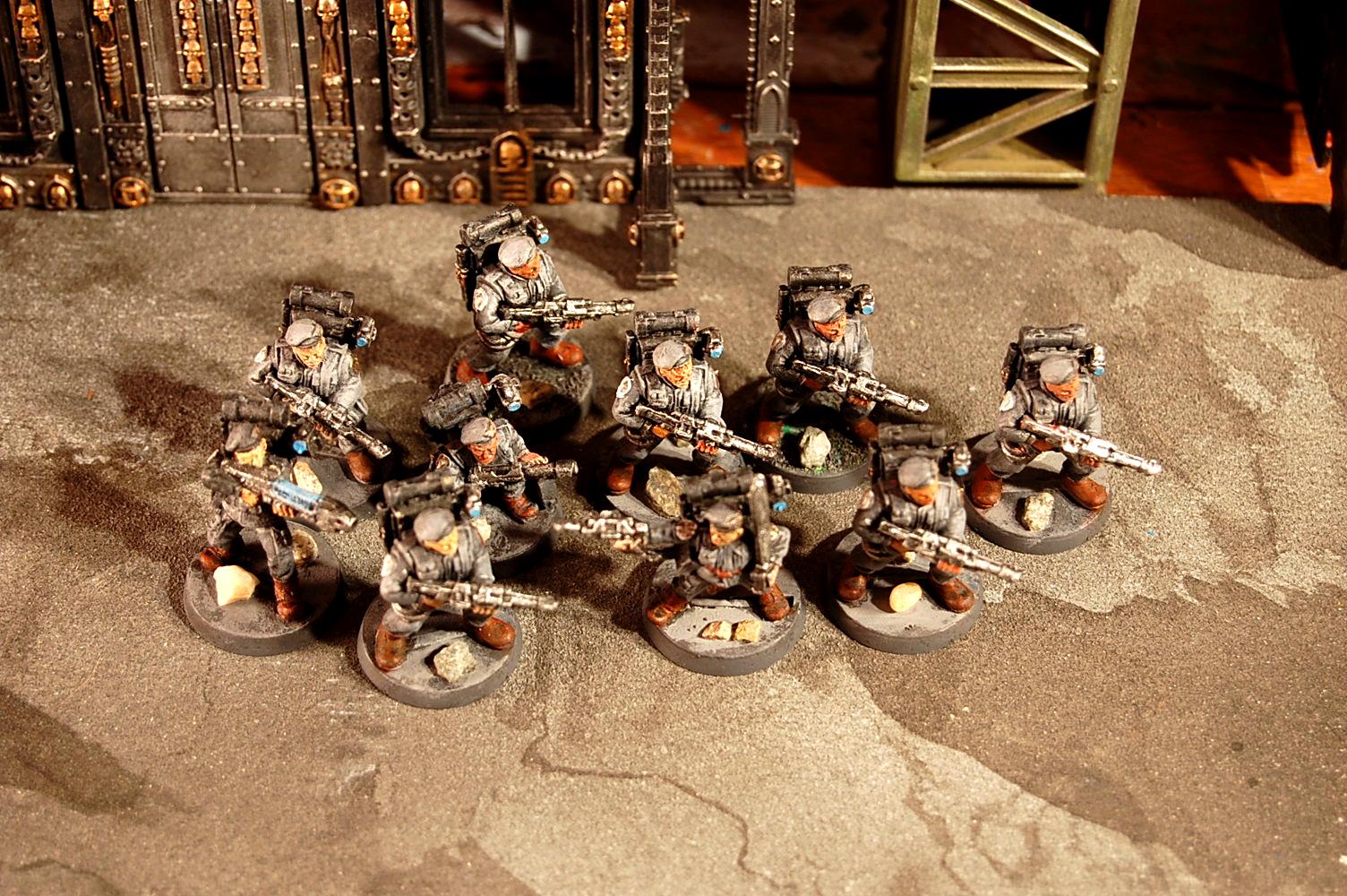 2nd Edition, Beret, Imperial Guard, Plasma Gun, Storm Troopers, Warhammer 40,000