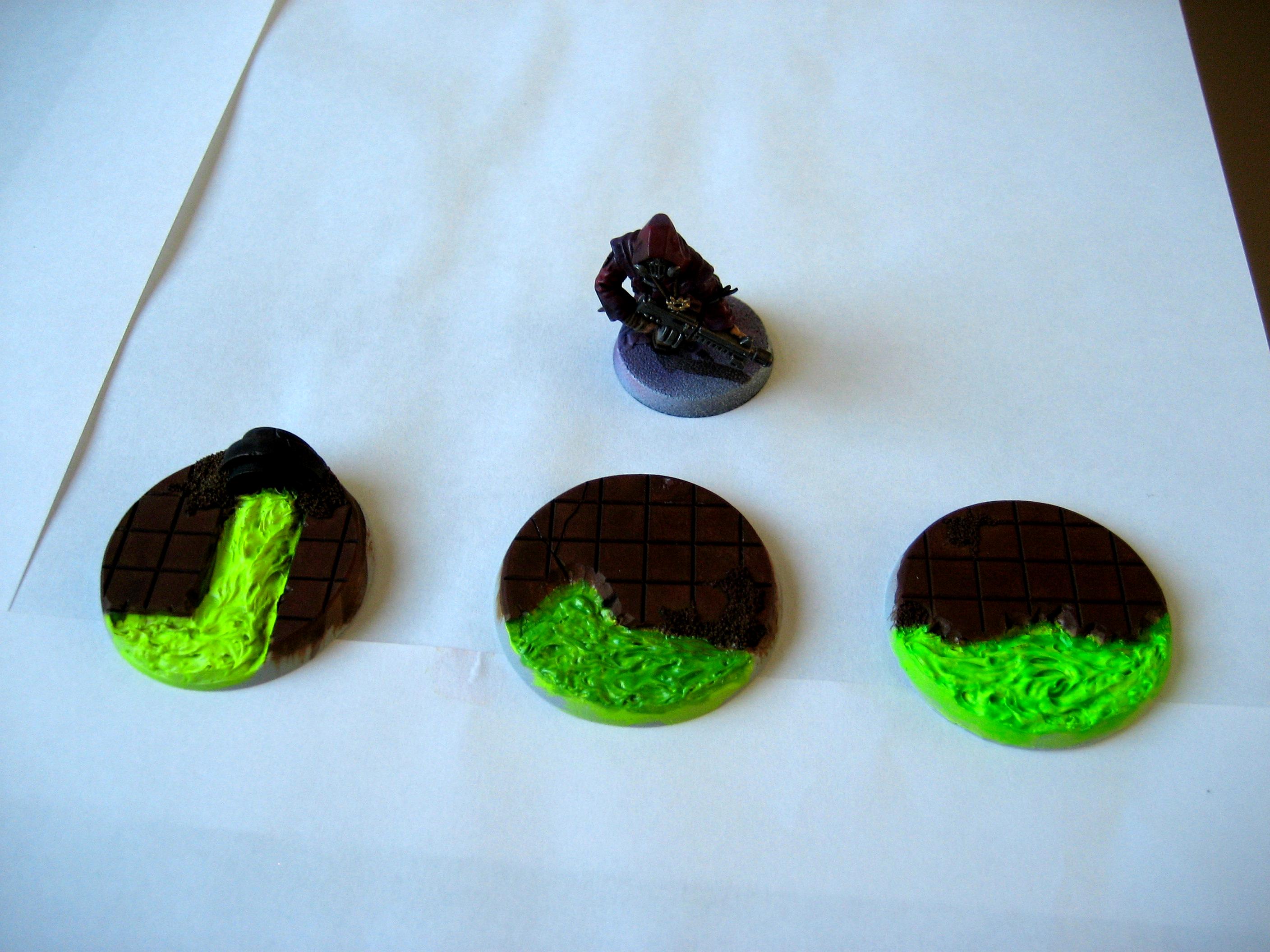 Base, Chaos, Cultist, Fluorescent, Forgecraft, Green, Radioactive, Slime, Waterworks, Yellow