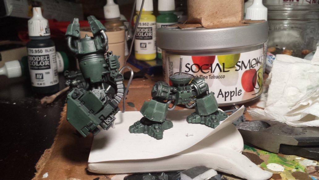 Dreadnought, Rust, Warhammer 40,000