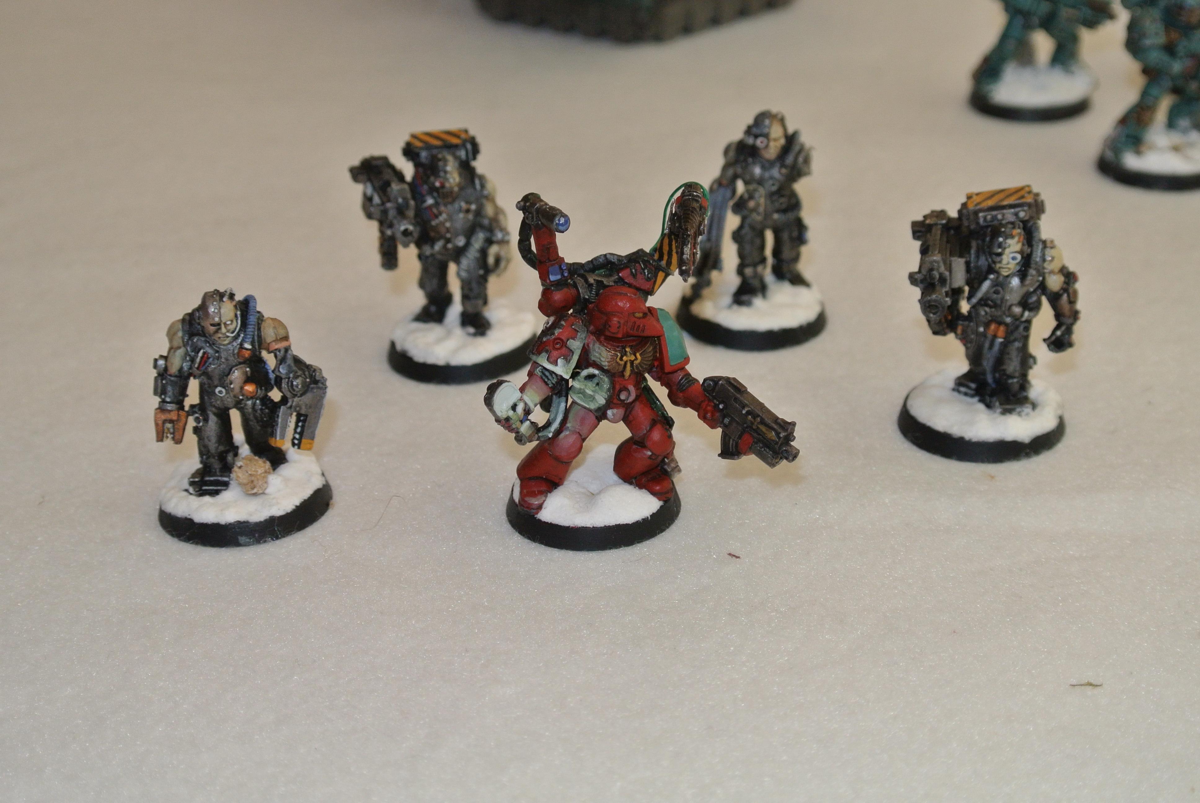 Sons of Omega Techmarine+Servitors