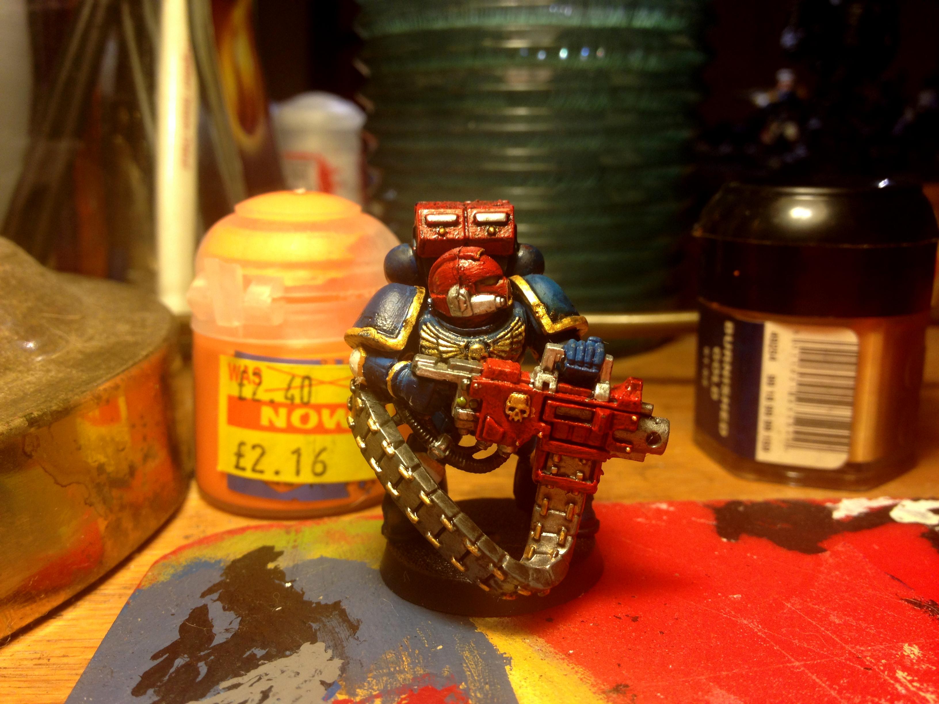 Bolter, Devastator, Heavy, Heavy Bolter, Squad, Ultramarines