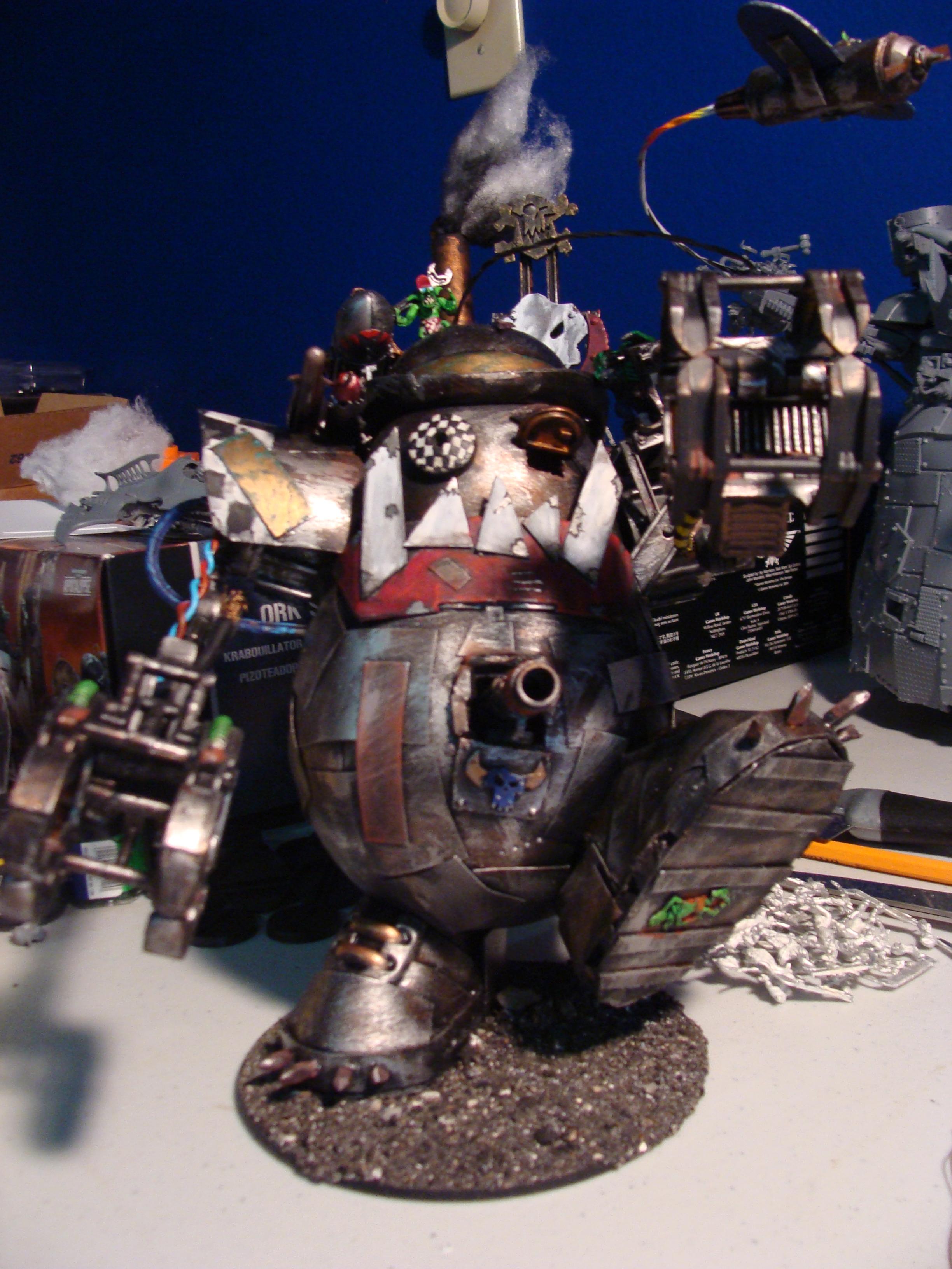Orks, Scratch Build, Stompa, Tater Titan, Work In Progress