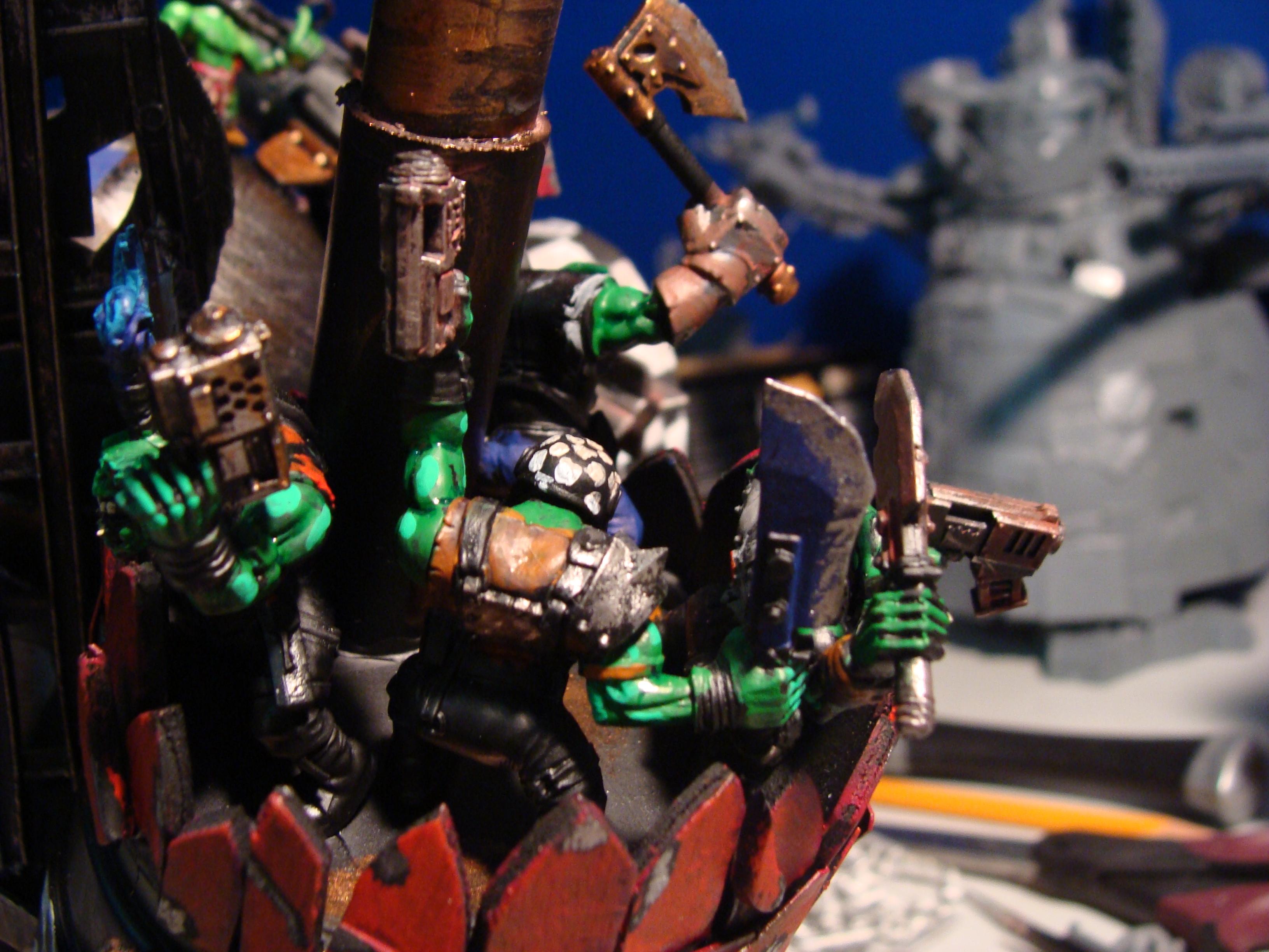 Orks, Scratch Build, Stompa, Tater Titan, Work In Progress