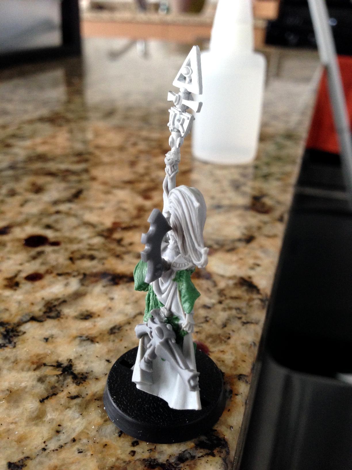 Conversion, Eldar Female Spiritseer, Eldar Female Spiritseer Conversion, Work In Progress