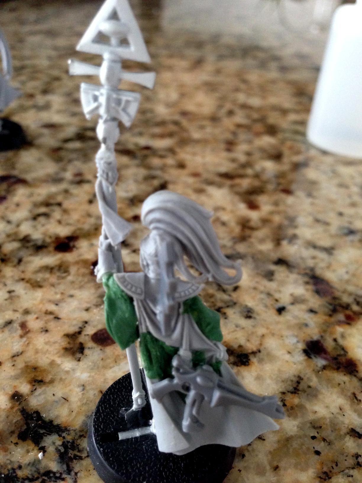 Conversion, Eldar Female Spiritseer, Eldar Female Spiritseer Conversion, Work In Progress