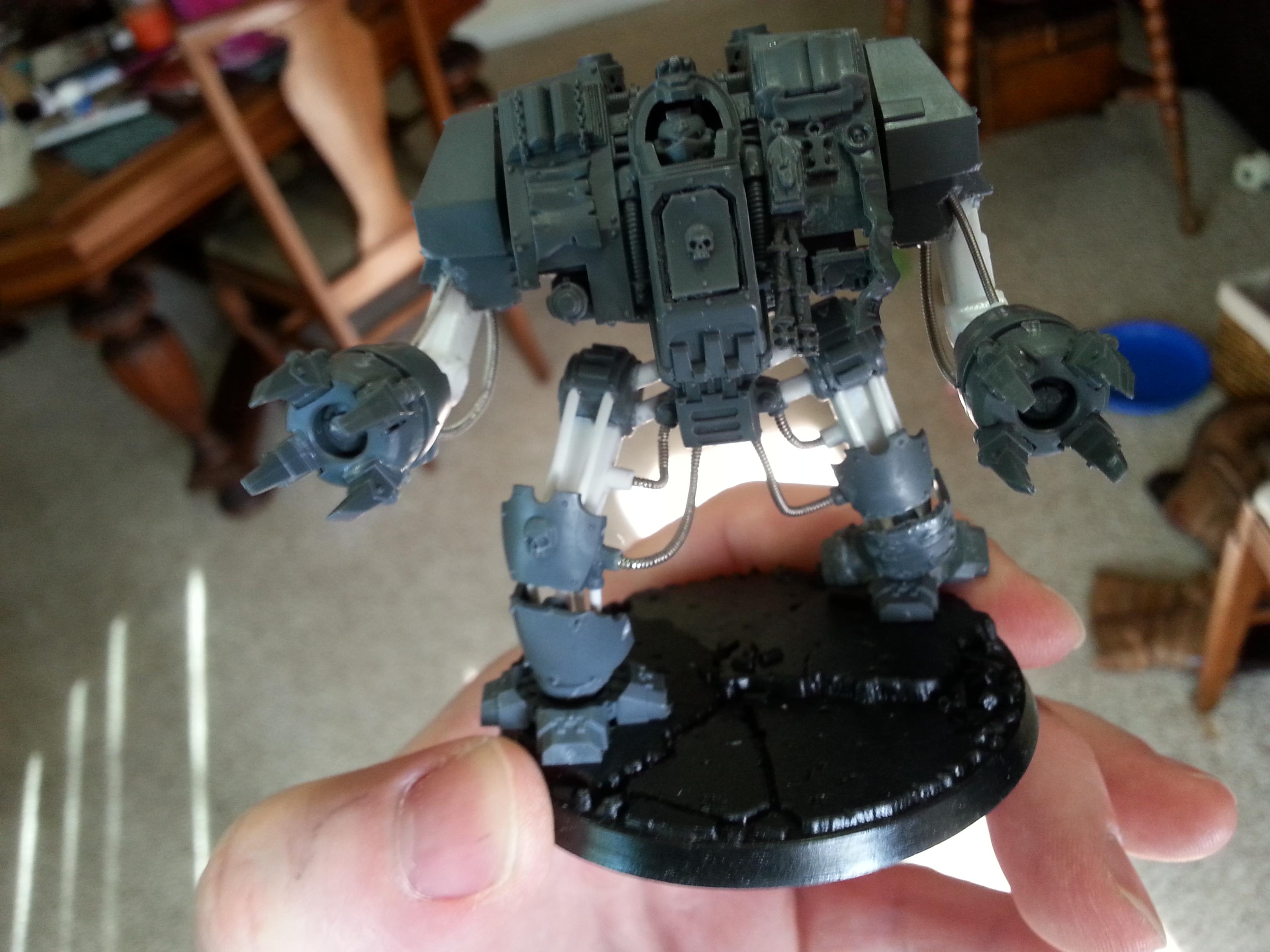 Autocannon, Dreadnought, Grey Knights, Space Marines