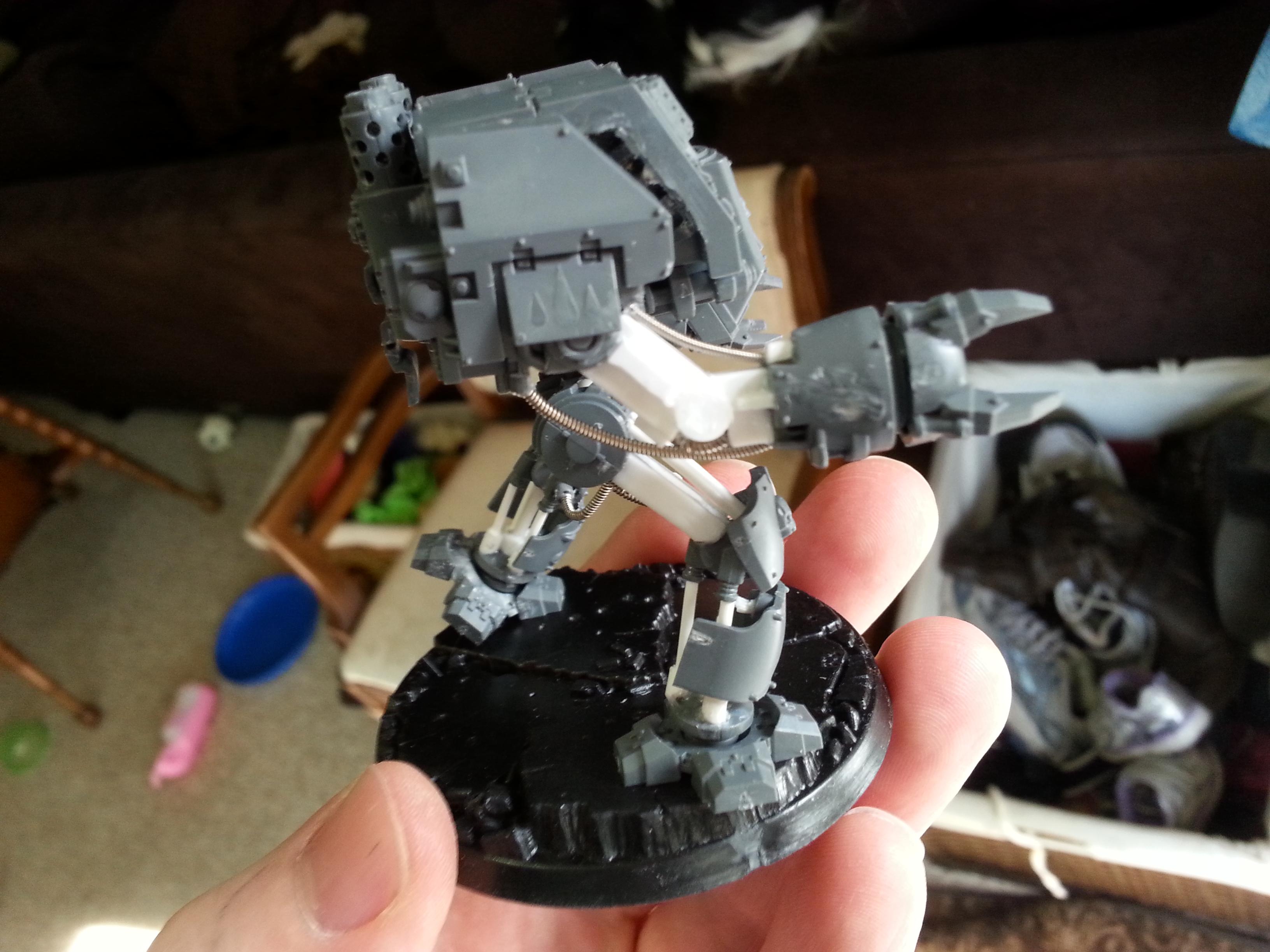 Autocannon, Dreadnought, Grey Knights, Space Marines