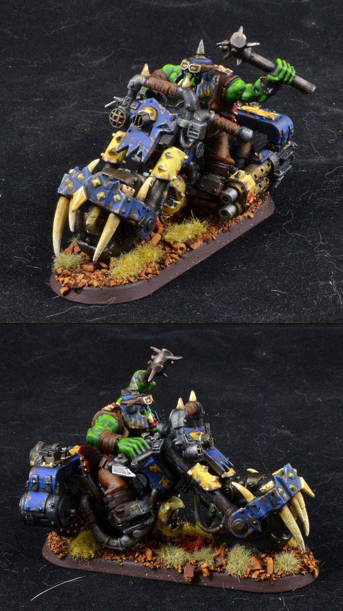 Nob Bike, Nob Bikes, Orks, Warbikers, Warhammer 40,000
