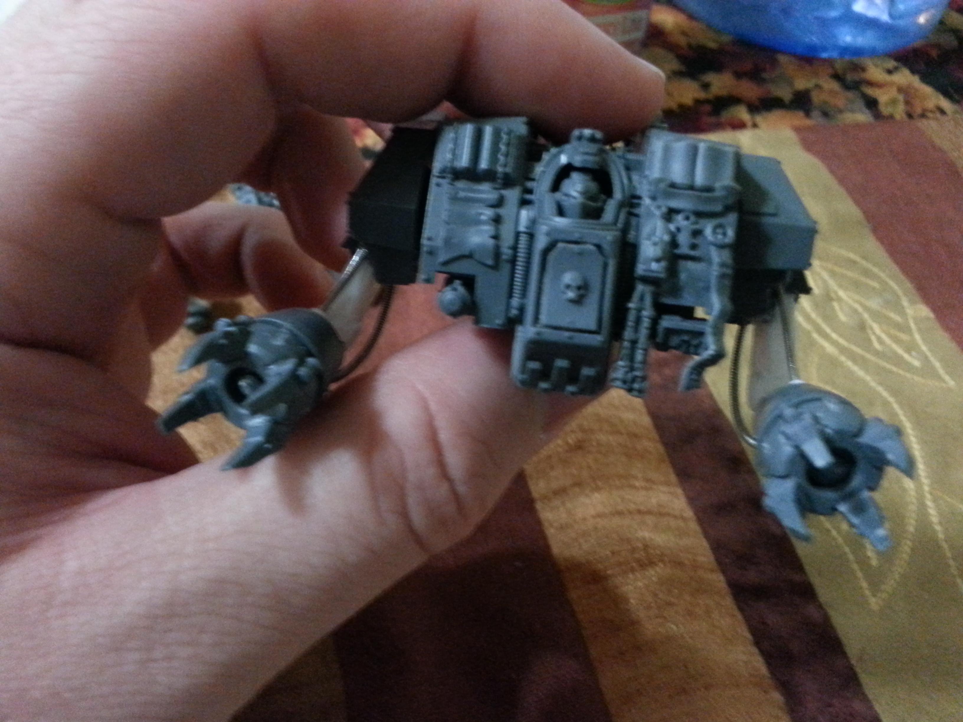 Autocannon, Dreadnought, Grey Knights, Space Marines