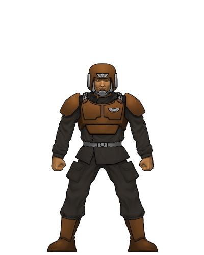 Harakoni, Warhawks, Guuardsmen Design 1