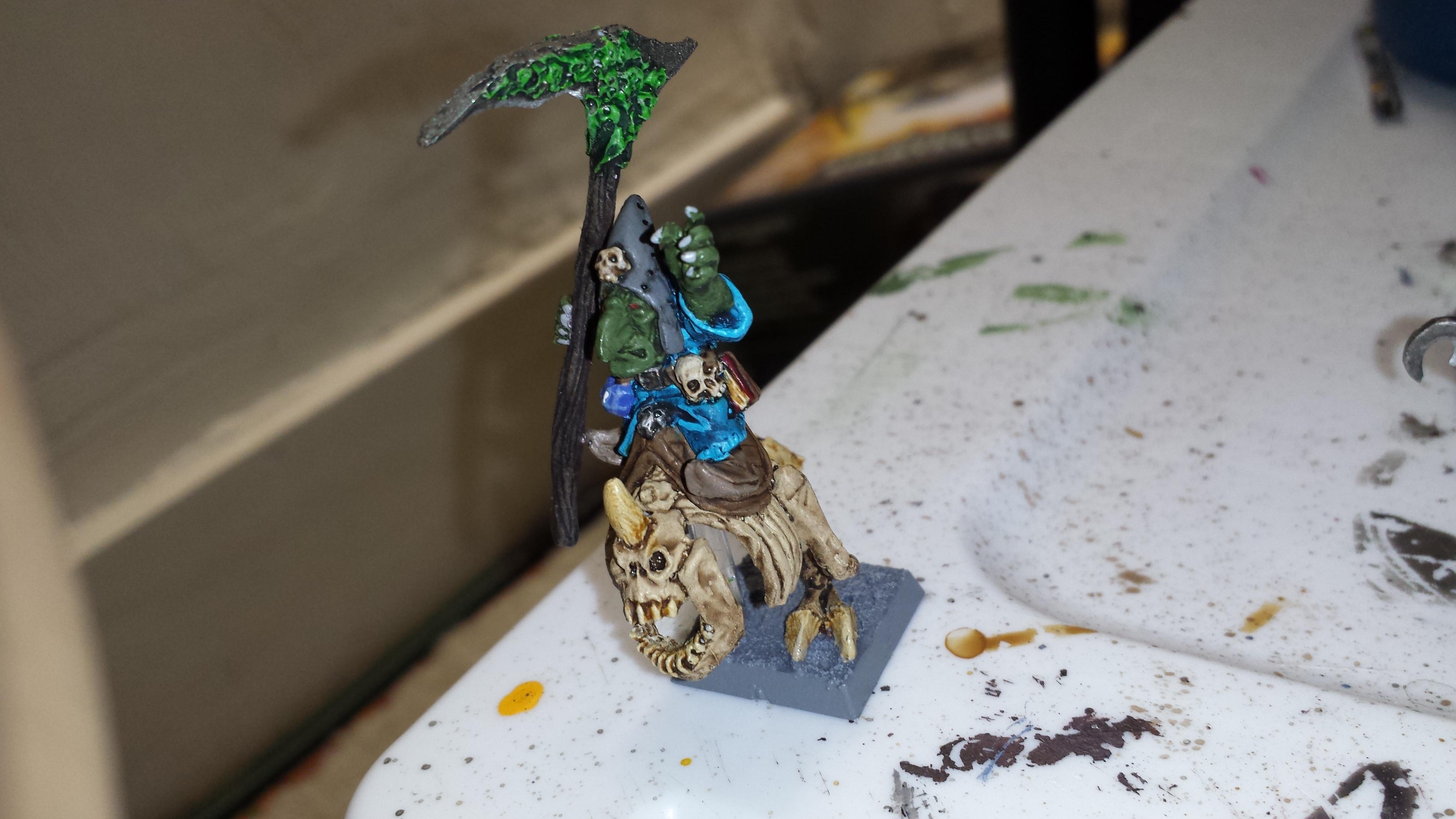and another awesome titan forge model. He will be used as a night goblin great shamen