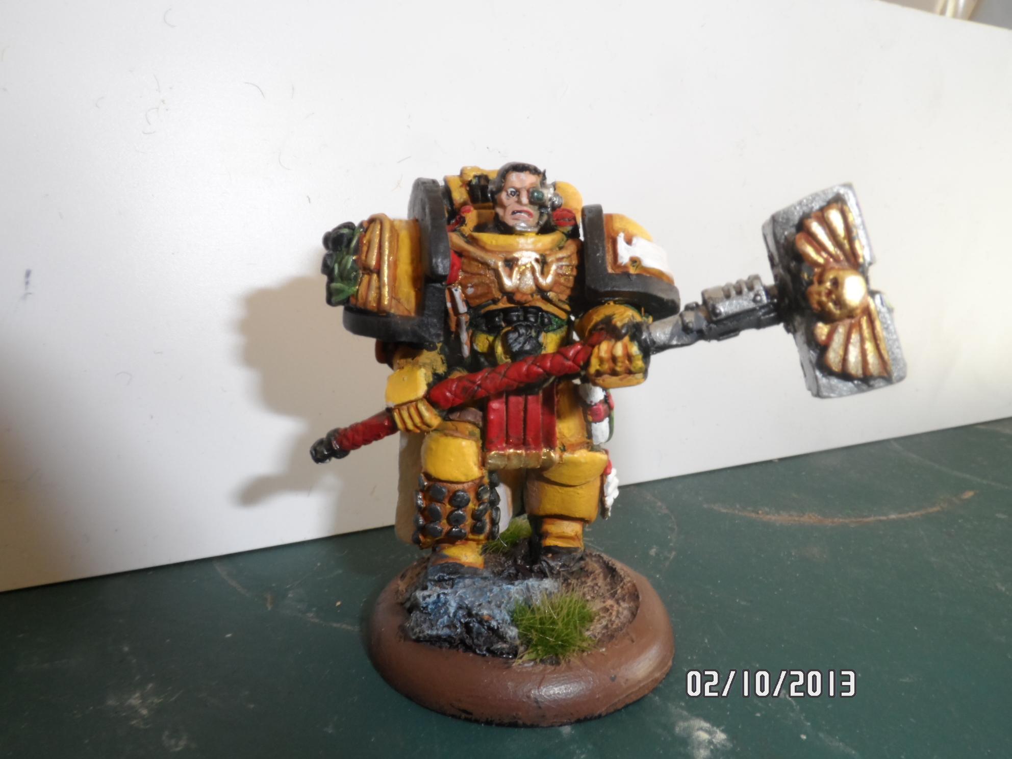 Complete Sculpt, Imperial Fists, Space Marines, Truscale, Warhammer 40,000