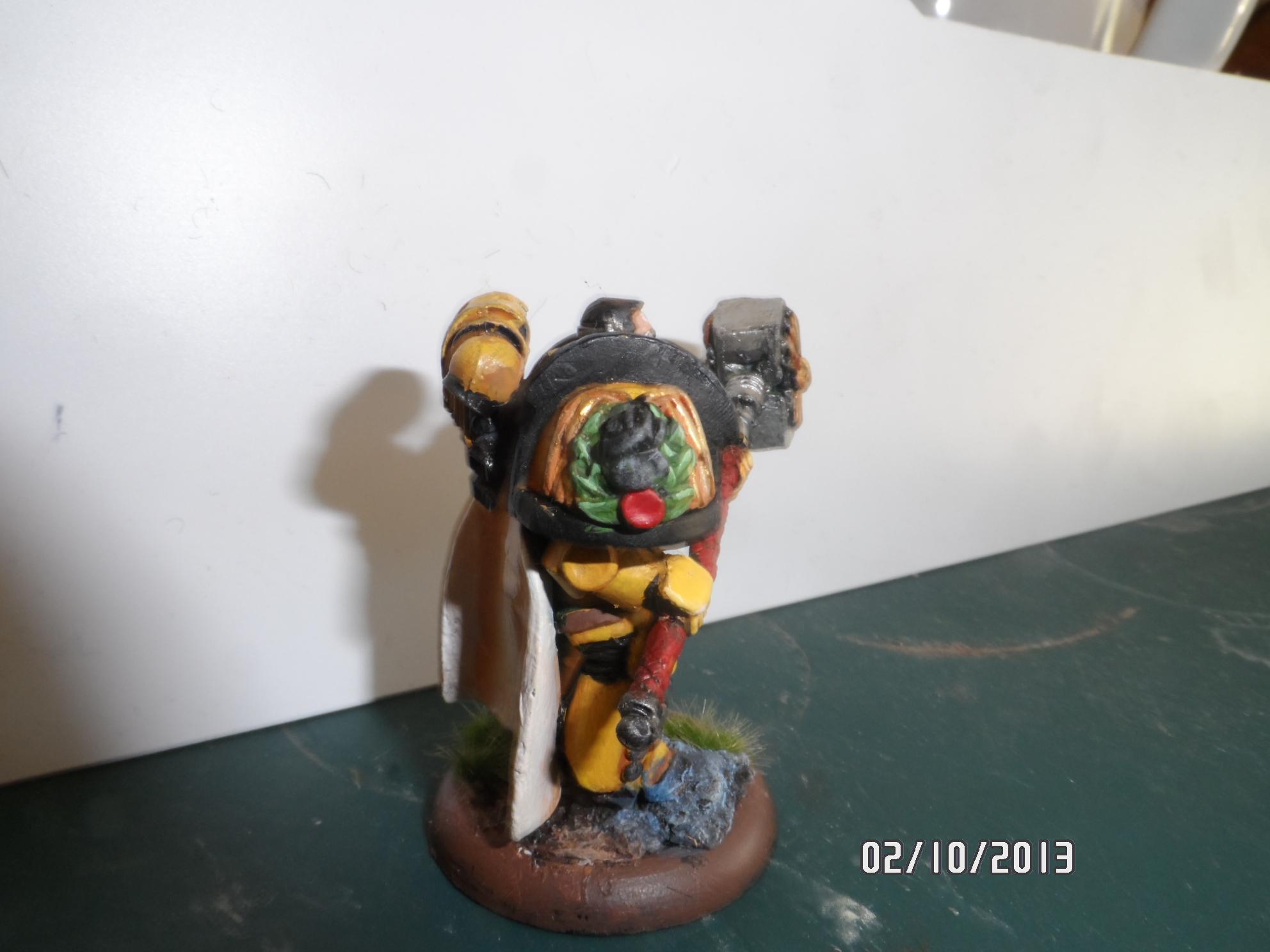 Complete Sculpt, Imperial Fists, Space Marines, Truscale, Warhammer 40,000