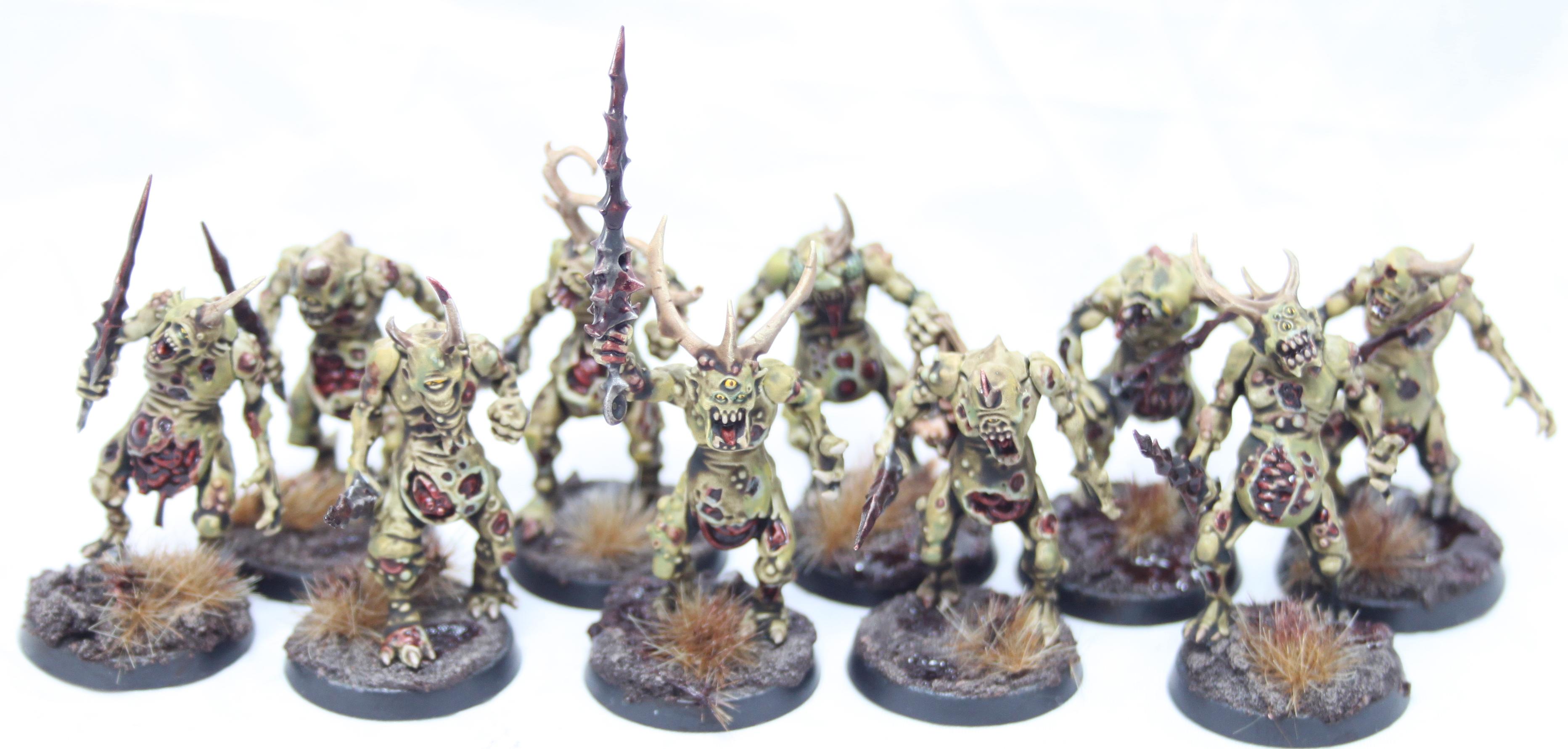 Daemons, Nurgle, Plague, Warhammer 40,000, Warhammer Fantasy