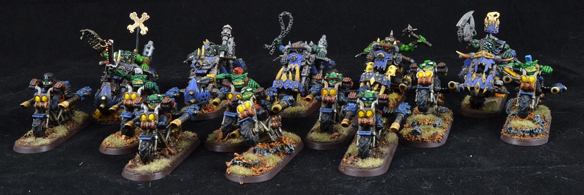 Orks, Warbikers, Warhammer 40,000