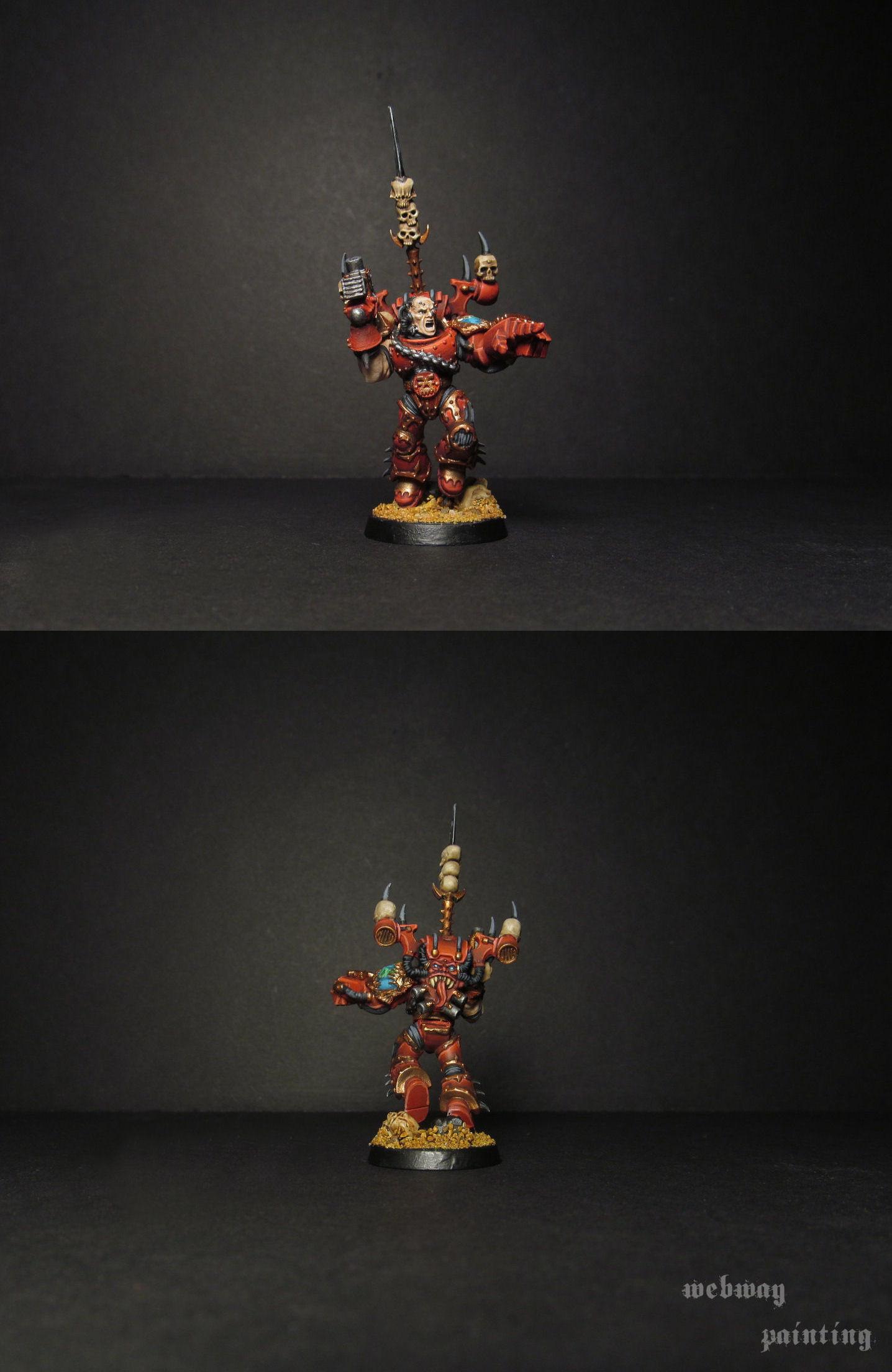 Berzerker, Chaos Space Marines, Khorne, Space Marines, Warhammer 40,000, Warhammer Fantasy