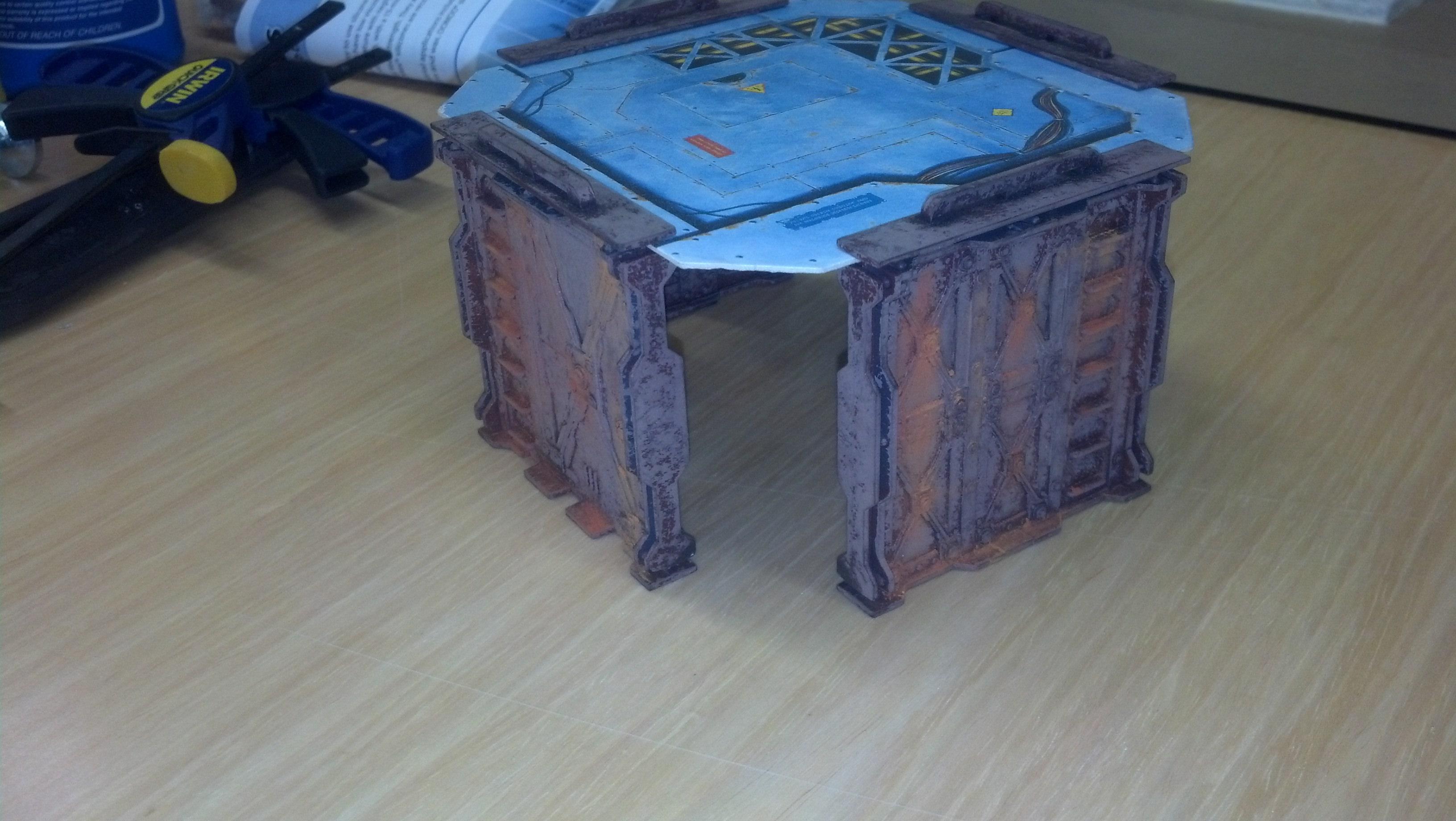 Bulkheads, Necromunda, Terrain, Work In Progress