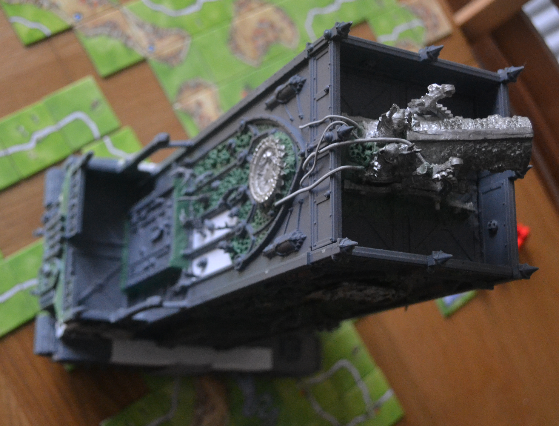 Apocalypse, Chaos, Daemons, Death Guard, Nurgle, Plague Tower, Super-heavy, Tale Of Four Gamers Thingy, Warhammer 40,000