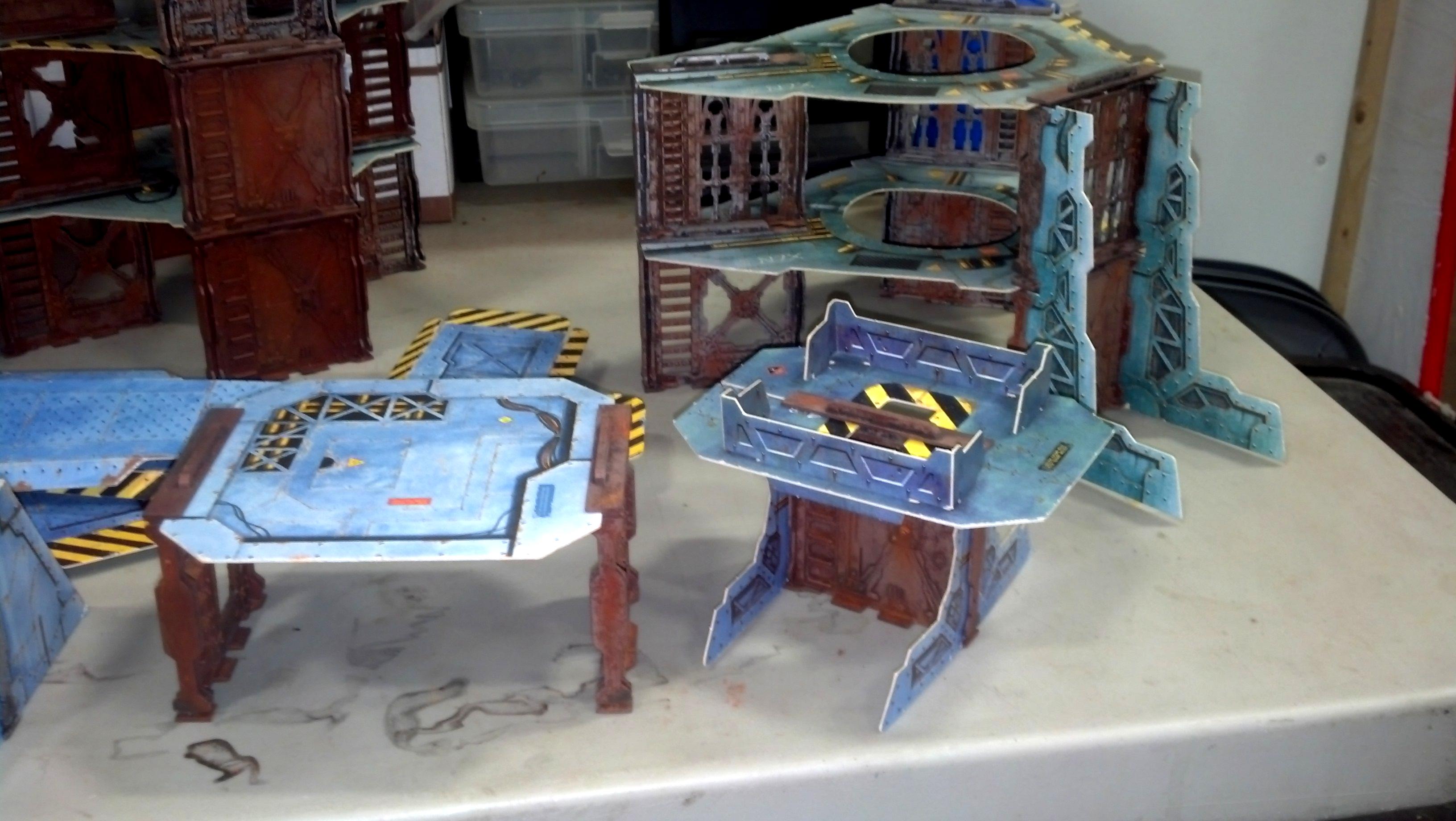 Necromunda, Outlanders, Terrain