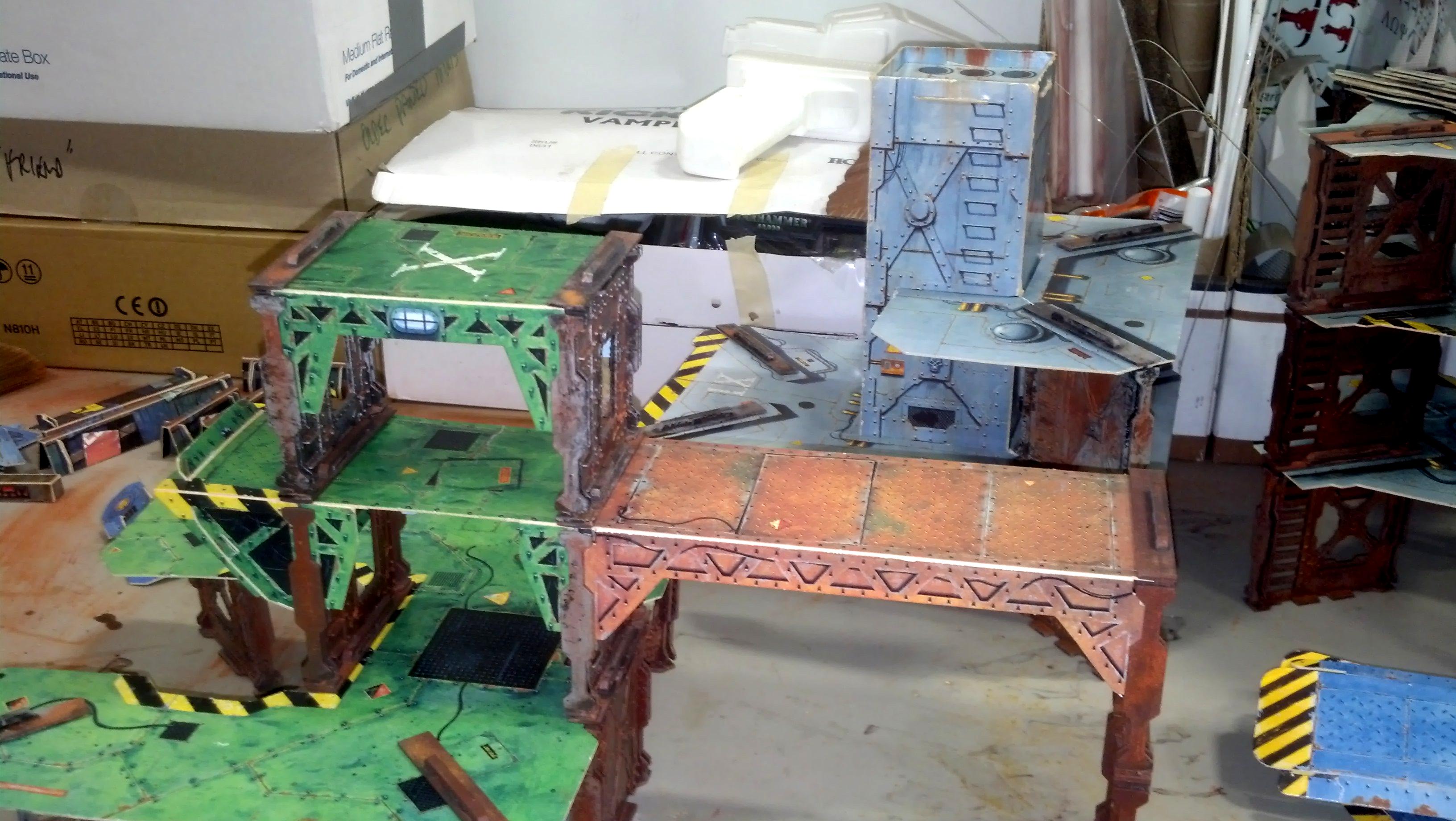 Necromunda, Outlanders, Terrain