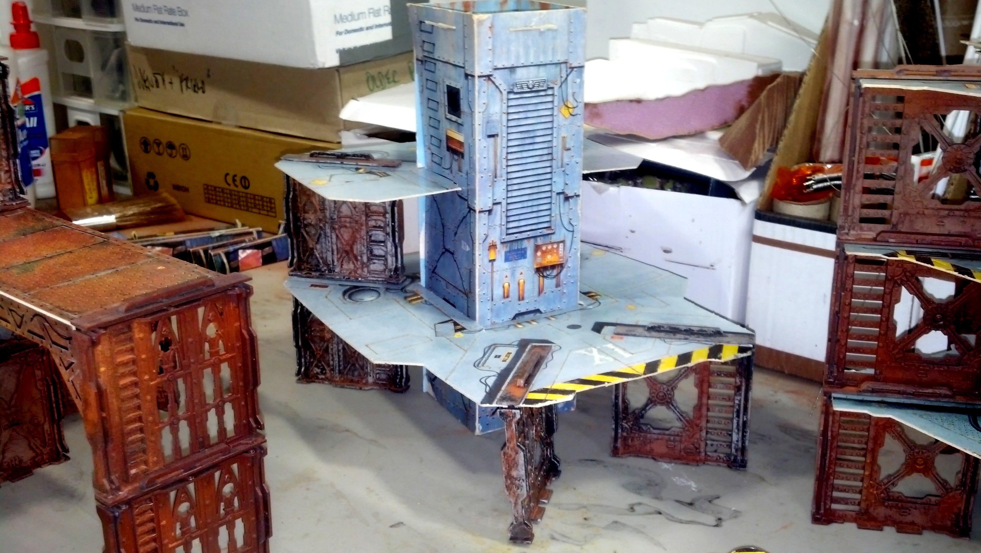 Necromunda, Outlanders, Terrain