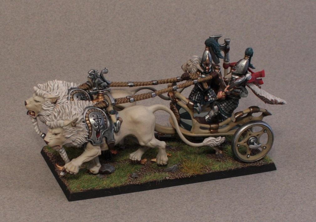 Chariot, High Elves, Lion