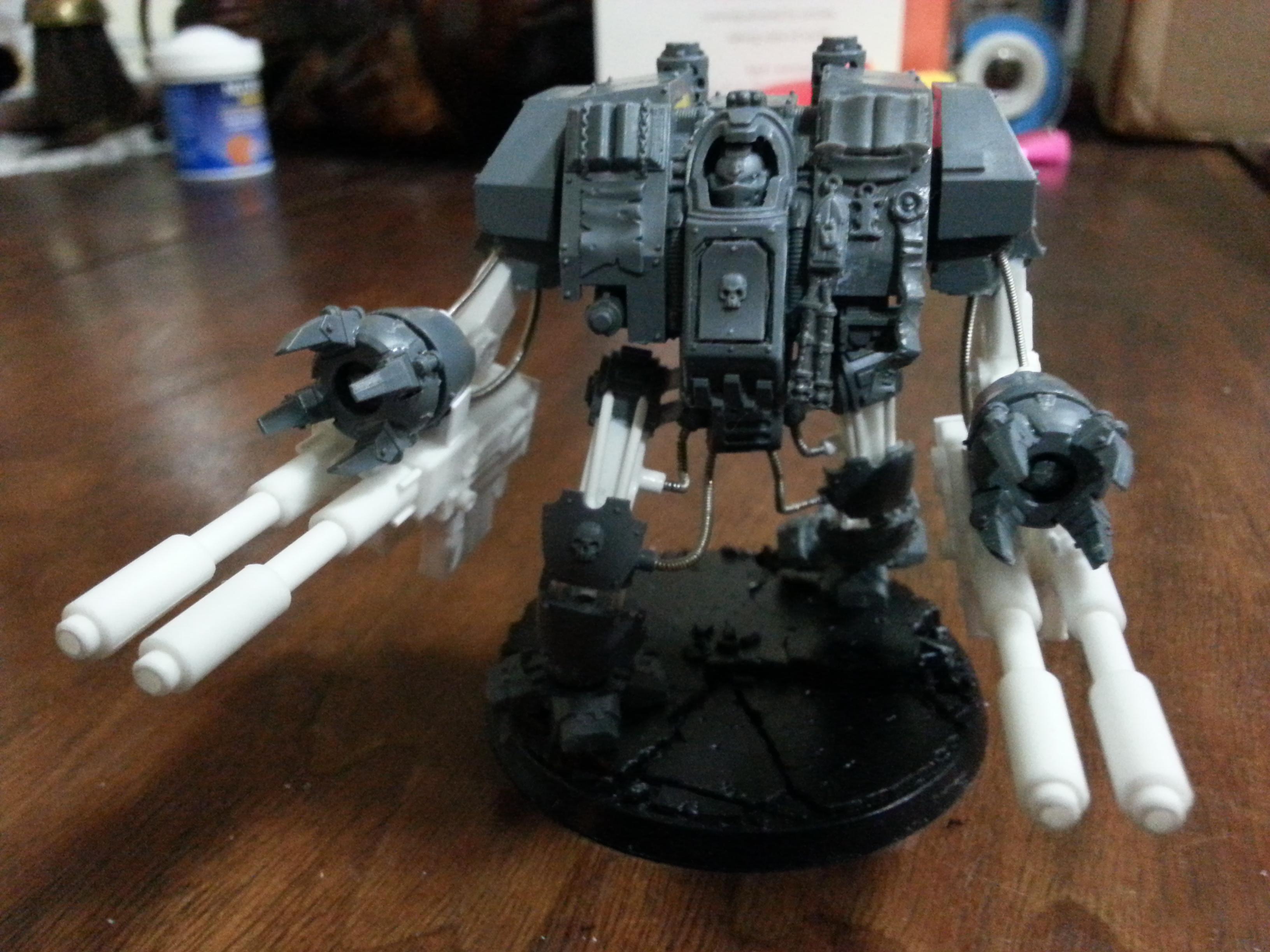 Autocannon, Dreadnought, Grey Knights, Space Marines