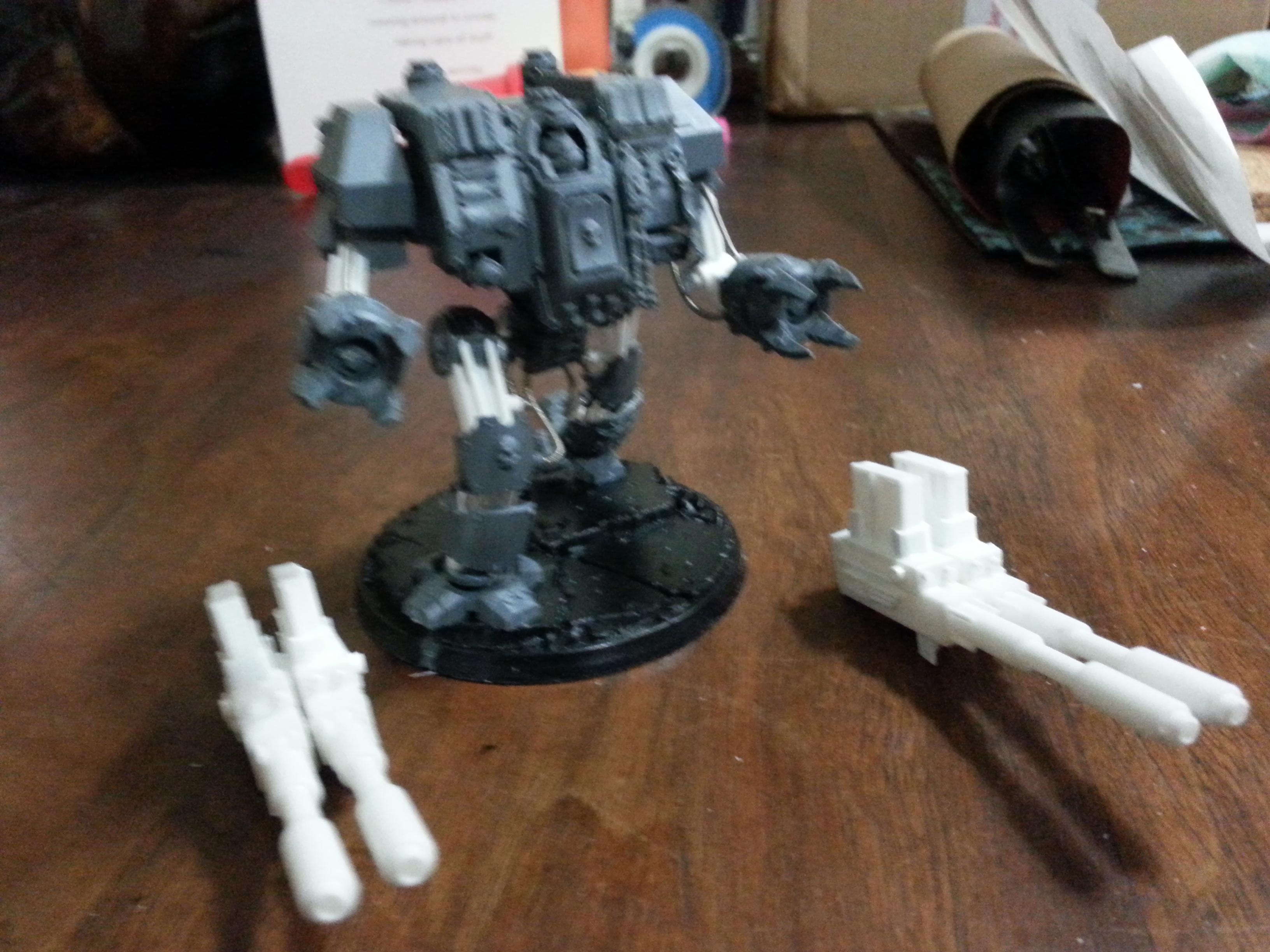 Autocannon, Dreadnought, Grey Knights, Space Marines