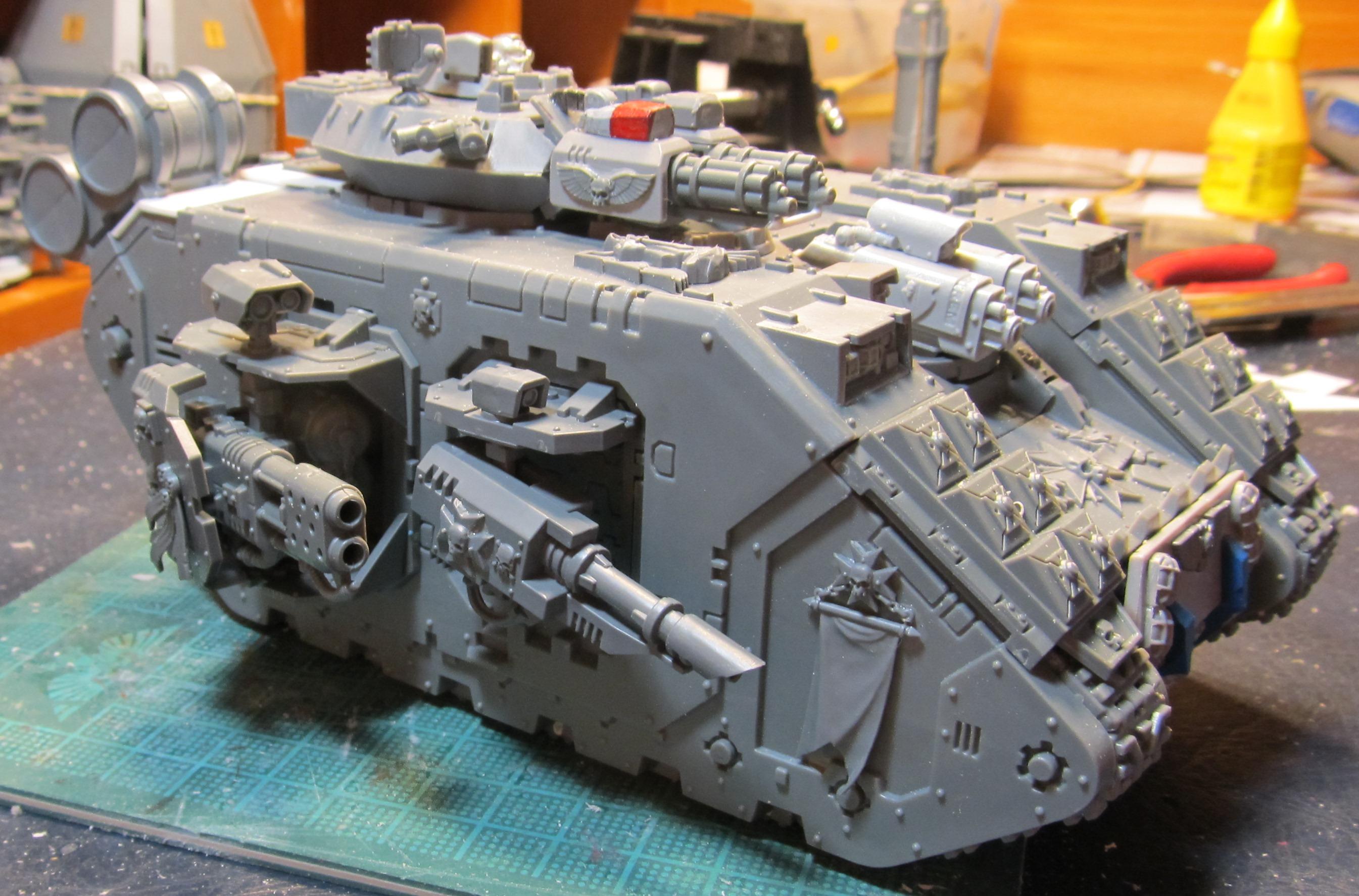 Landraider left