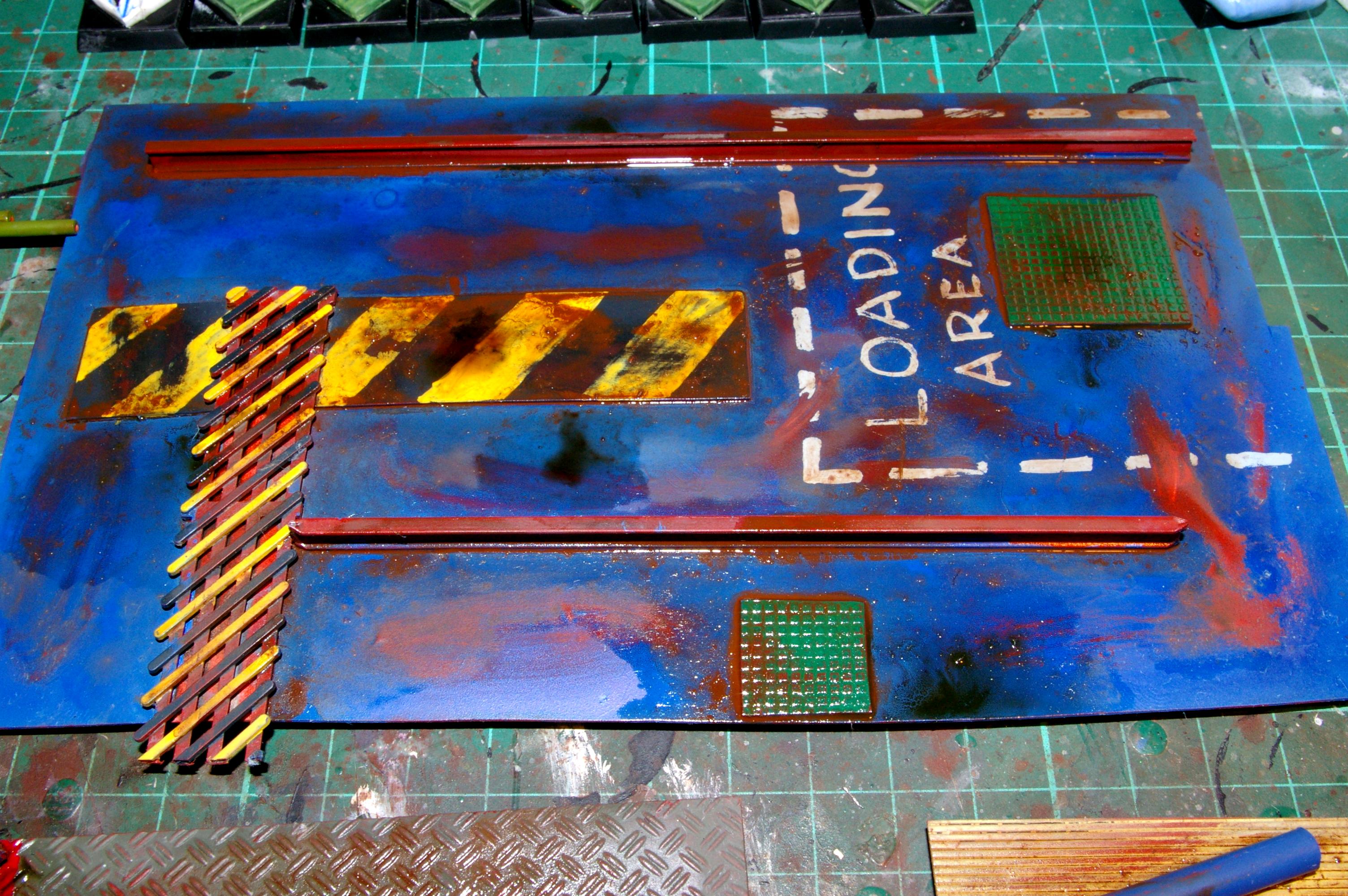 Weathering effects added