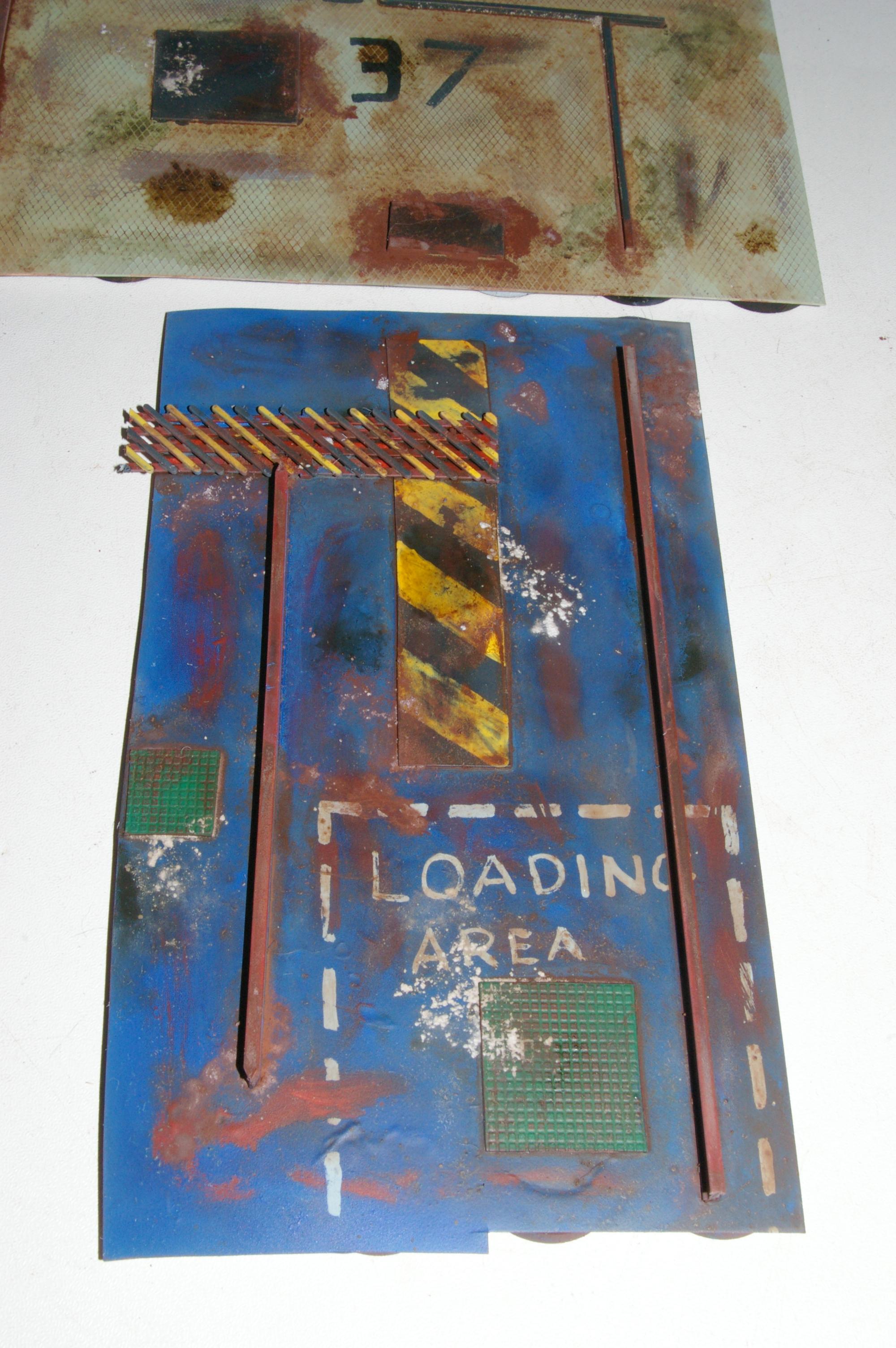Weathering powders added