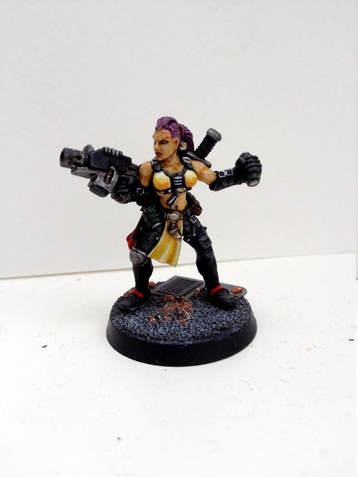 Escher, Female, Ganger, Necromunda