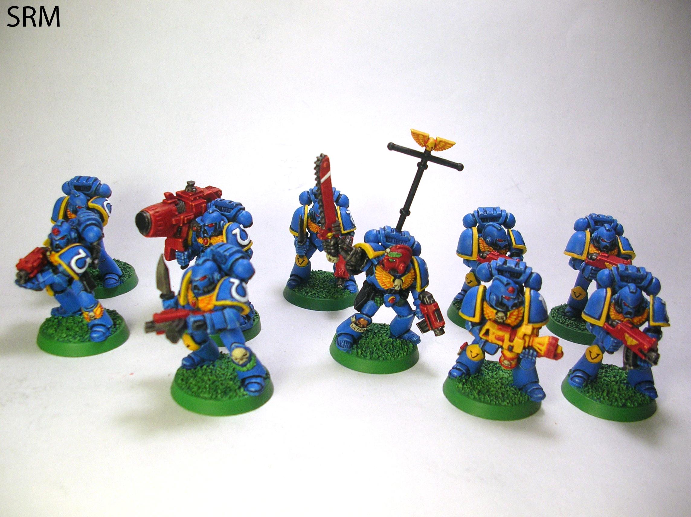 2nd Edition, Brother Srm, Old School, Space Marines, Ultramarines, Warhammer 40,000