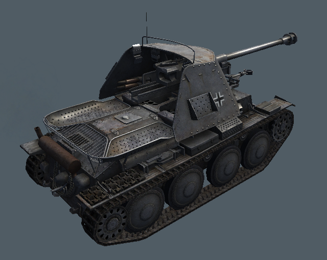 open topped tank destroyer