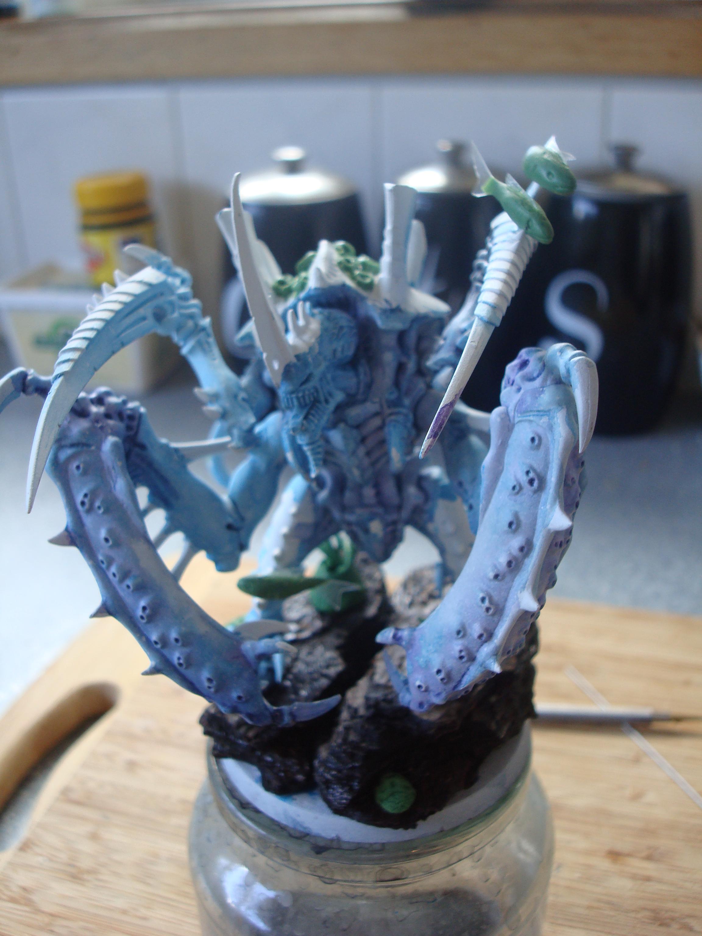 Conversion, Crab, Greenstuff, Hive Tyrant, Tyranids, Underwater