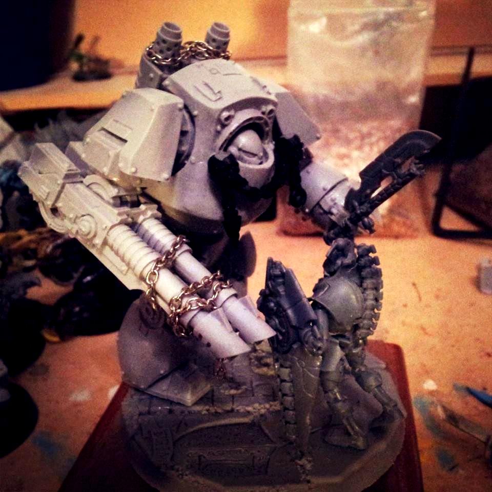Chaos Space Marines, Contemptor Dreadnought, Forge World, Horus Heresy, Lychguard, Necrons, Warhammer 40,000, Work In Progress
