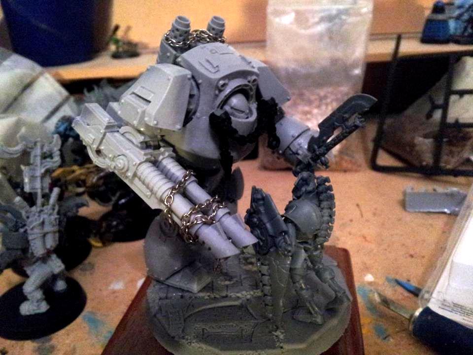 Chaos Space Marines, Contemptor Dreadnought, Forge World, Horus Heresy, Lychguard, Necrons, Warhammer 40,000, Work In Progress