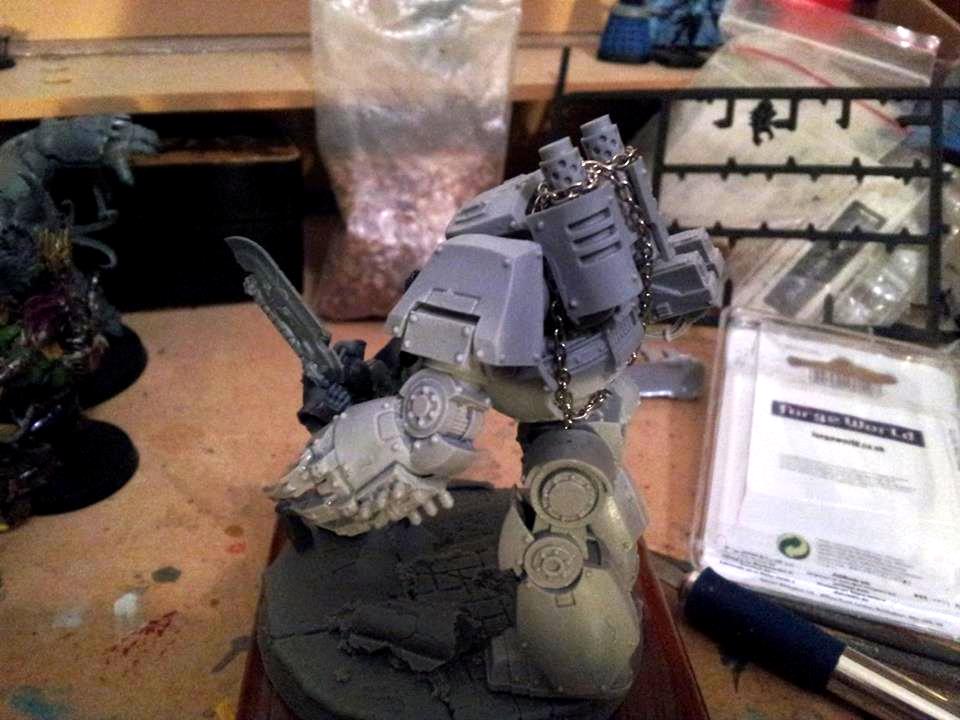 Chaos Space Marines, Contemptor Dreadnought, Forge World, Horus Heresy, Lychguard, Necrons, Warhammer 40,000, Work In Progress