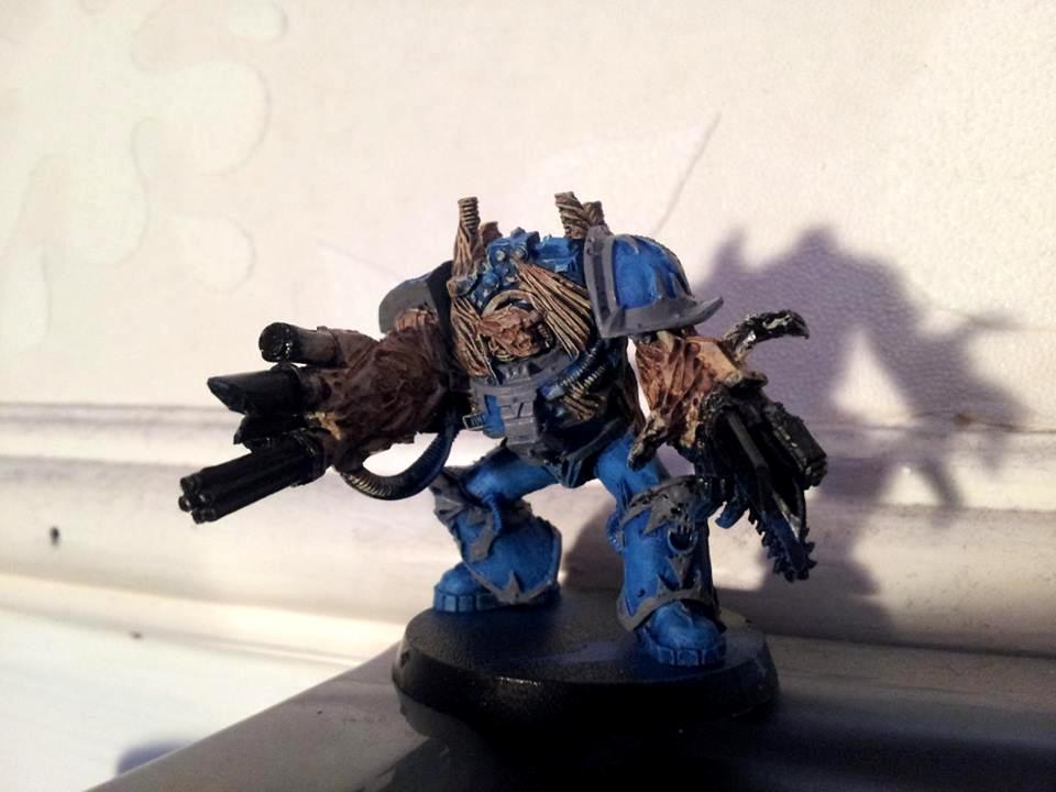 Chaos Space Marines, Oblitorator, Warhammer 40,000, Work In Progress