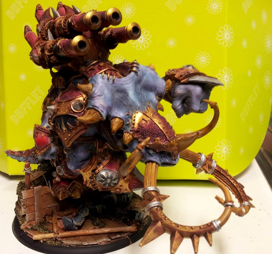 Hordes, Mammoth, Privateer Press, Skorne, Warmachine