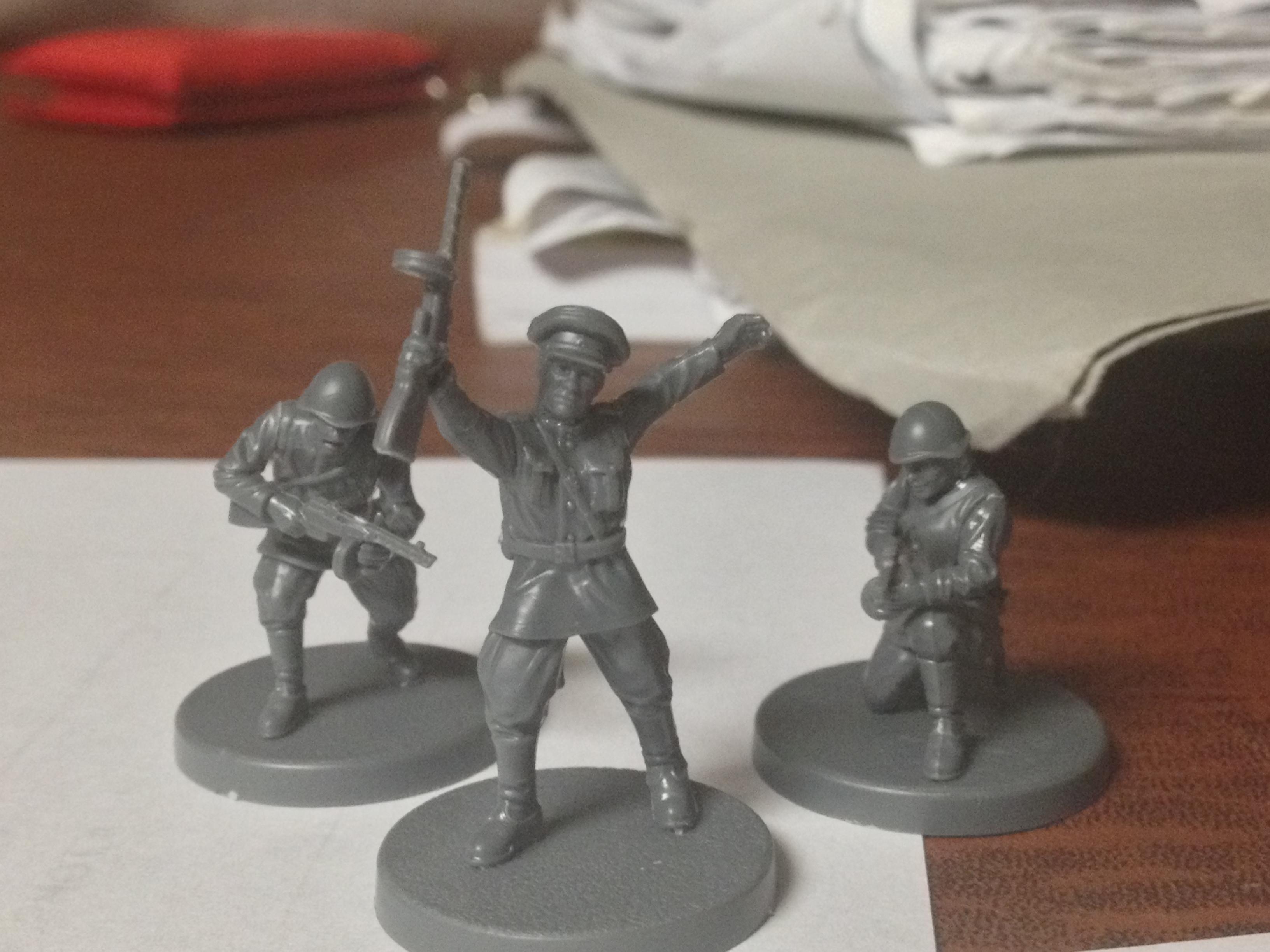 Command team with 3 SMGs