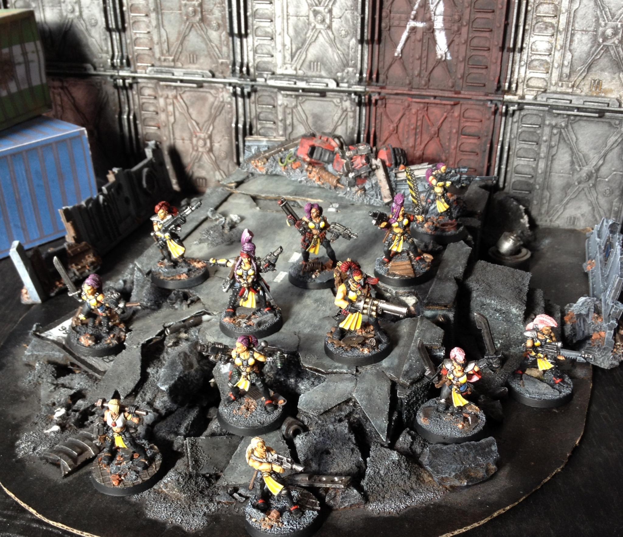 Escher, Escher Gang, Female, Necromunda