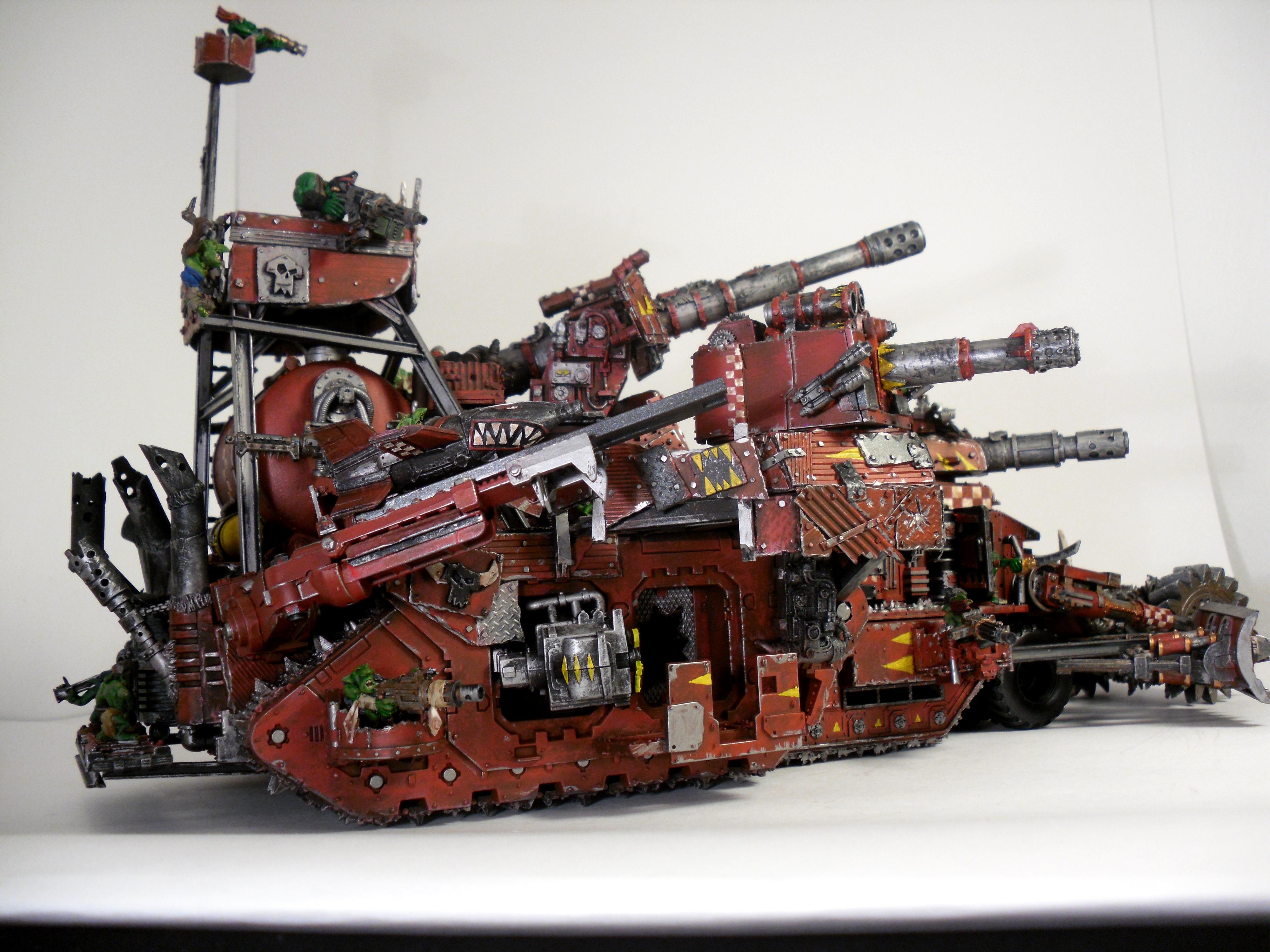 Battle Fortress, Battlewagon, Custom, Orks, Super-heavy