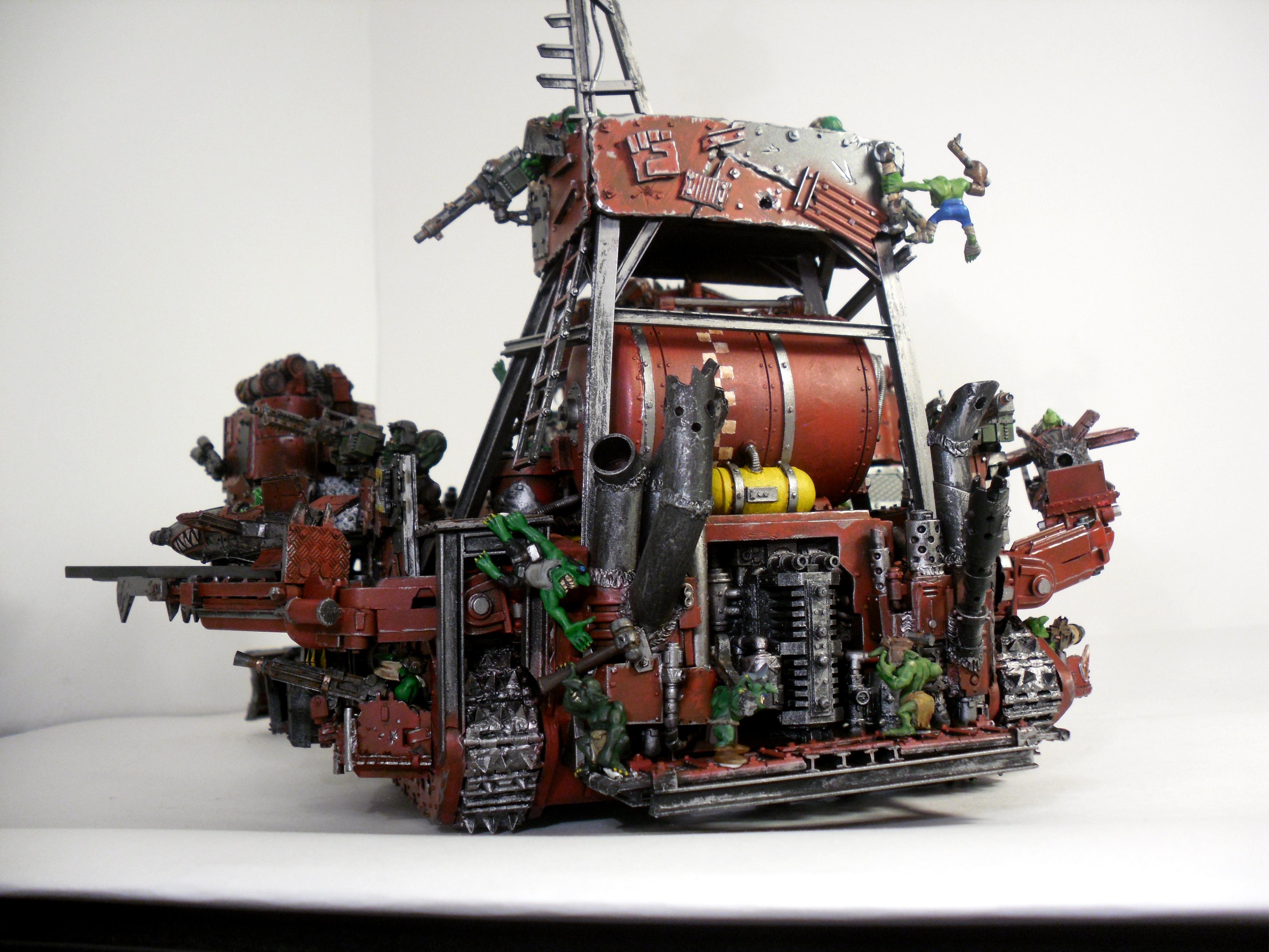 Battle Fortress, Battlewagon, Custom, Orks, Super-heavy