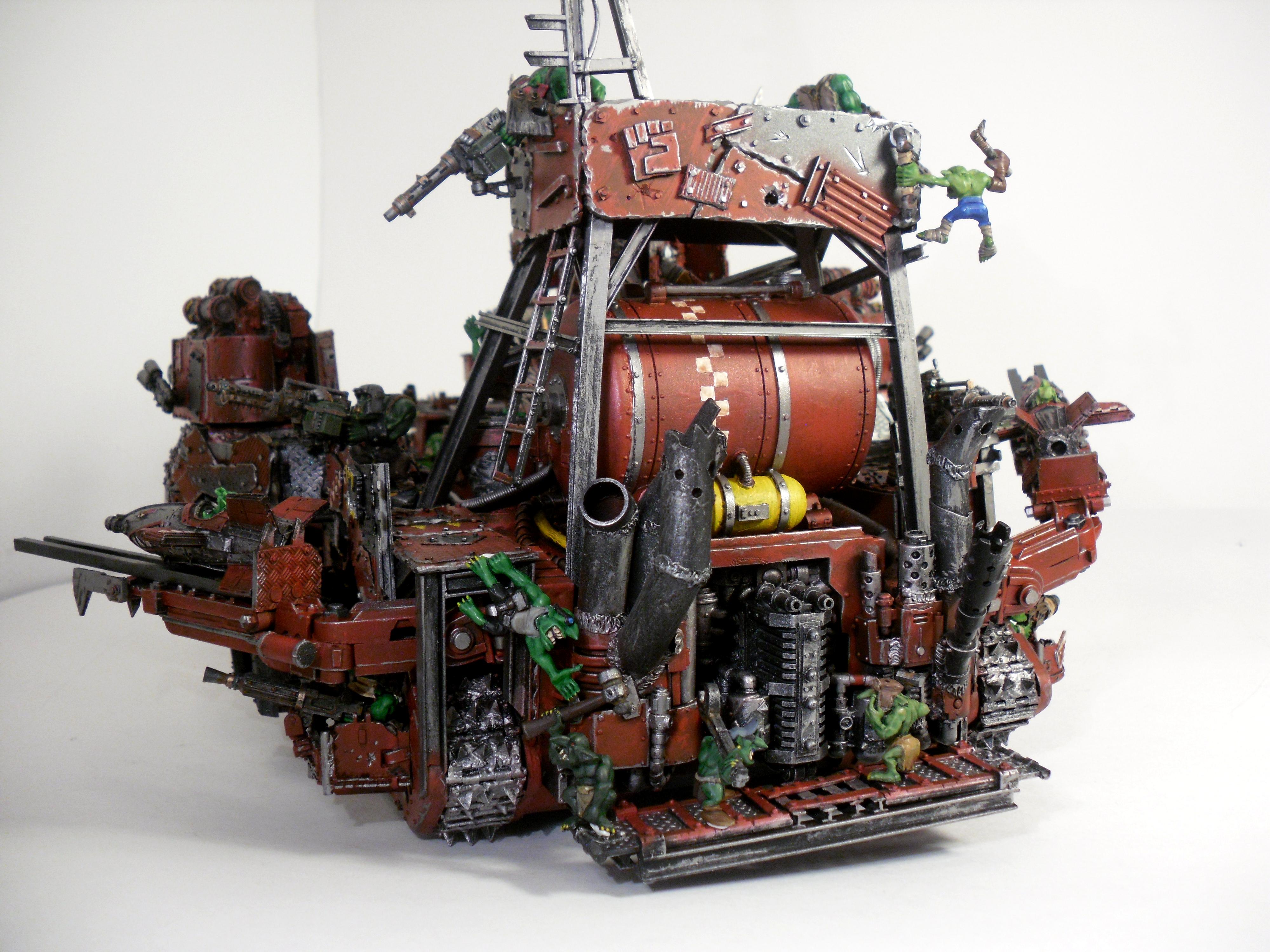 Battle Fortress, Battlewagon, Custom, Orks, Super-heavy