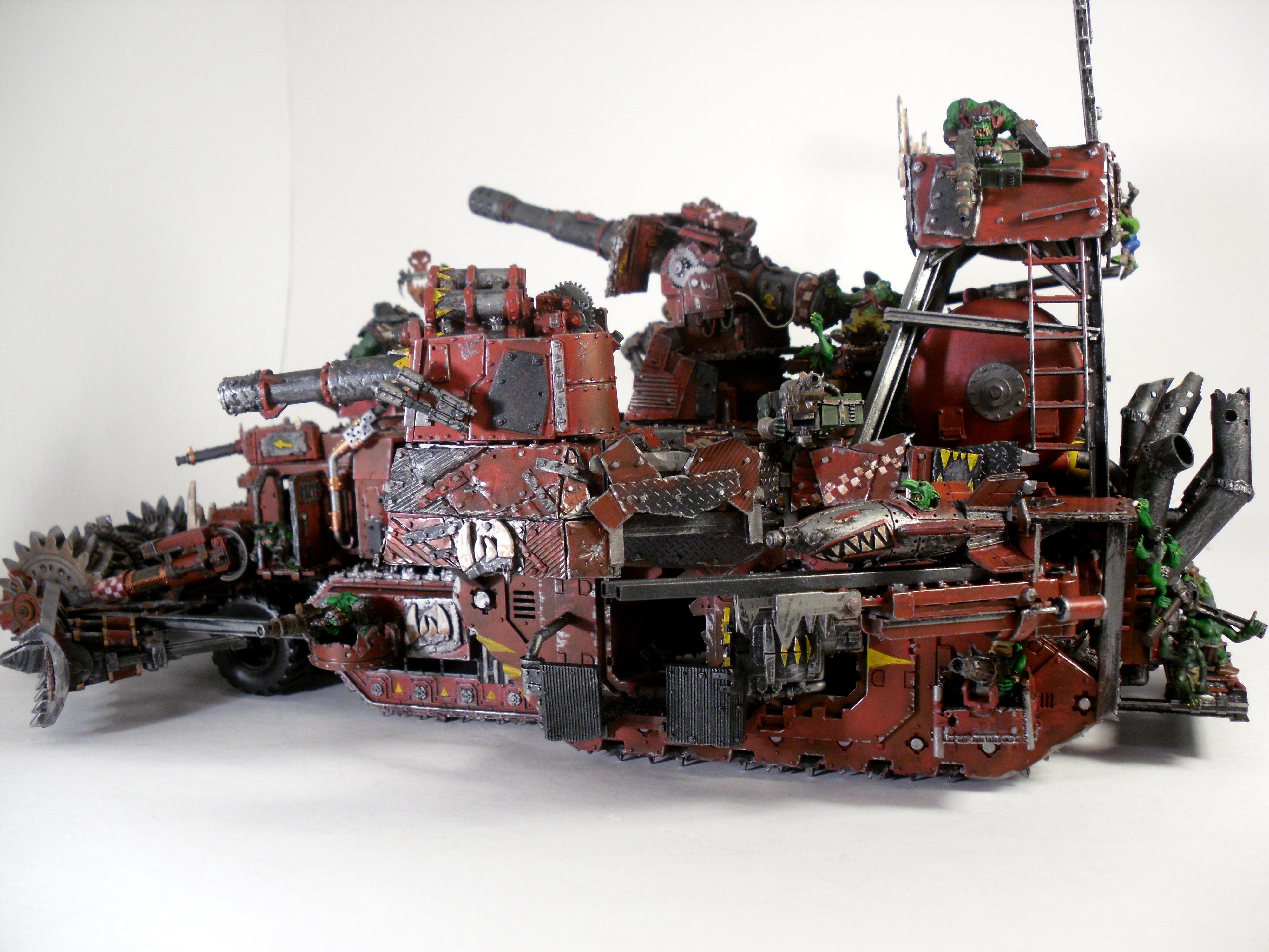Battle Fortress, Battlewagon, Custom, Orks, Super-heavy