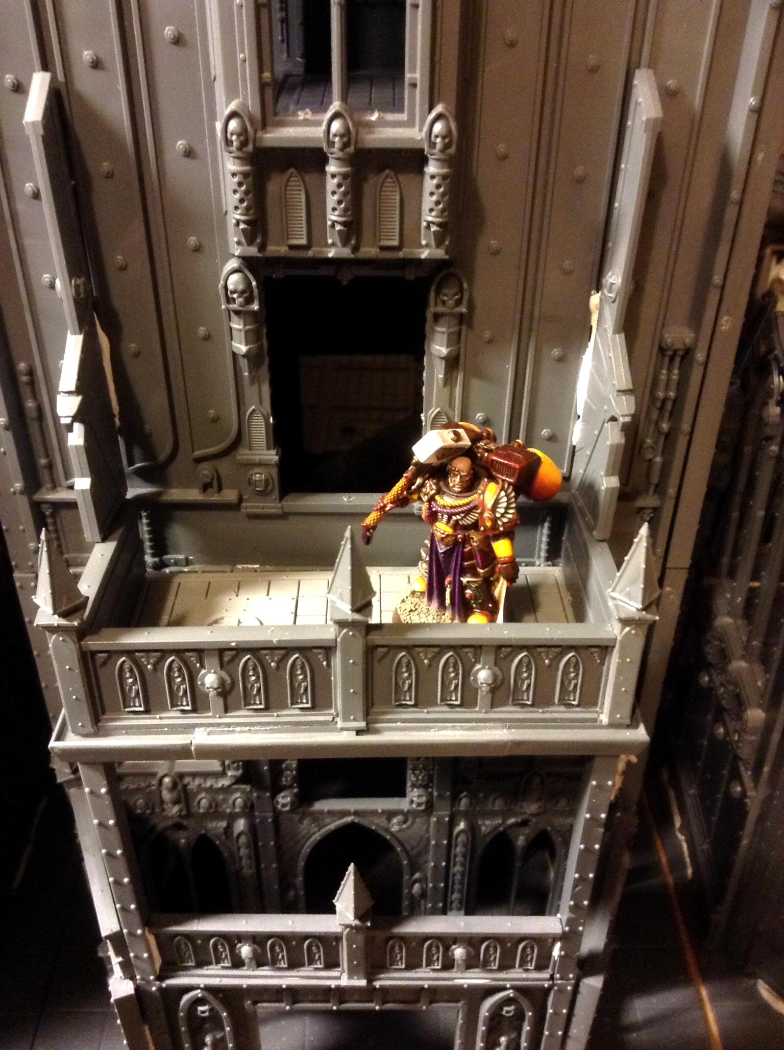 Balcony, Fortress, Huge, Temple, Terrain